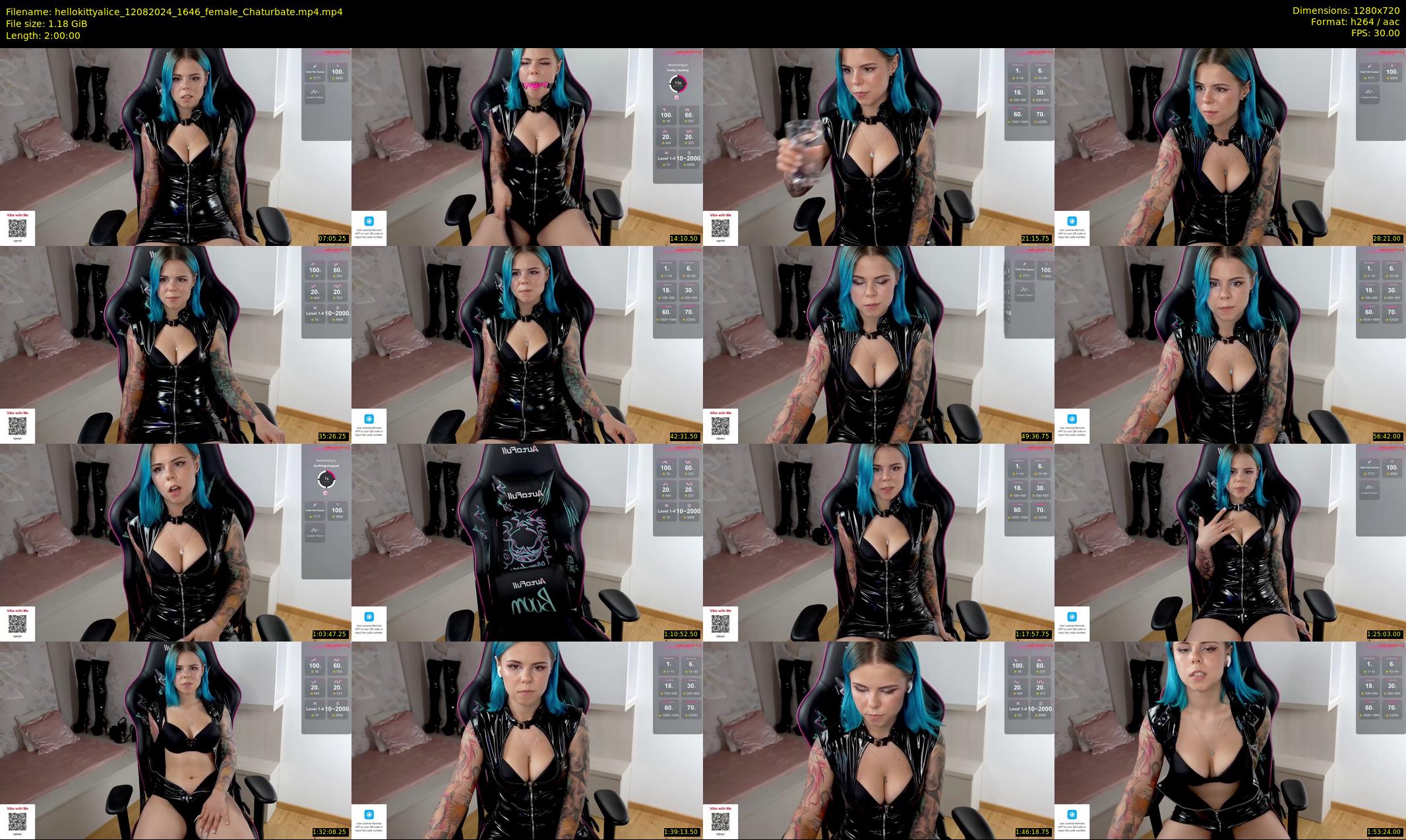 hellokittyalice — 120 minute Chaturbate female cam show recording, 720p, Aug 12, 2024