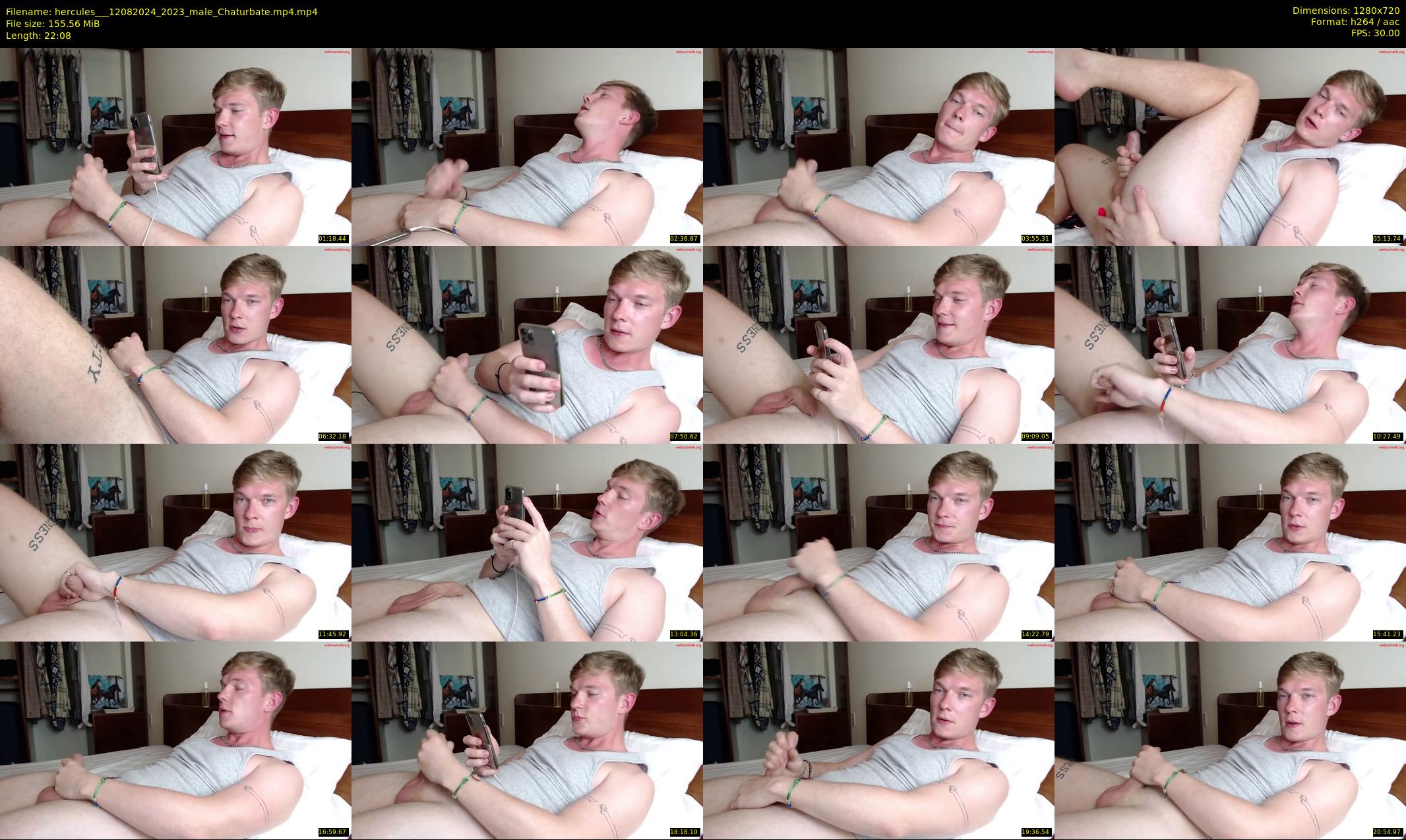 hercules__ — 23 minute Chaturbate male cam show recording, 720p, Aug 12, 2024