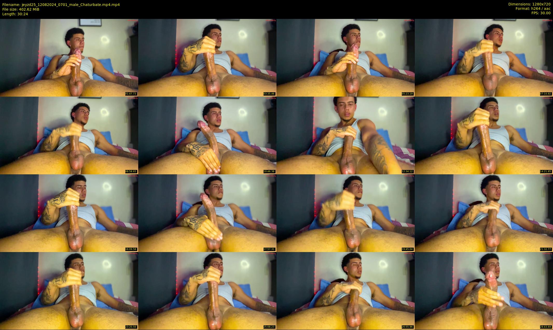 jeyzd25 — 31 minute Chaturbate male cam show recording, 720p, Aug 12, 2024