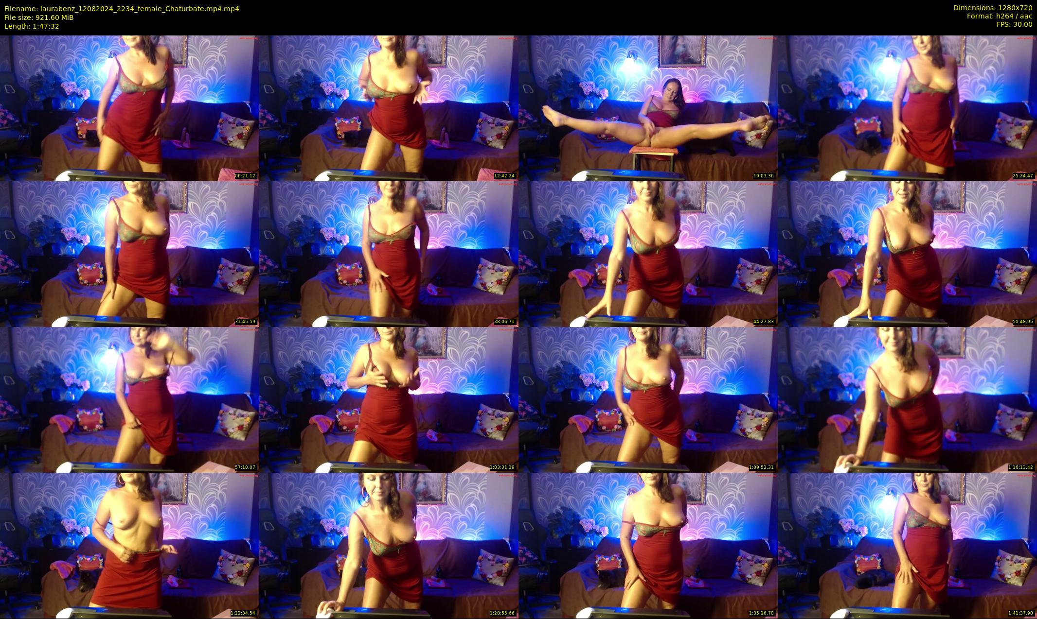 laurabenz — 108 minute Chaturbate female cam show recording, 720p, Aug 12, 2024