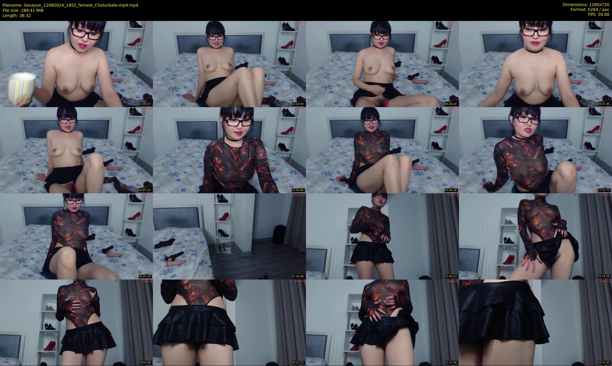 lianayun — 37 minute Chaturbate female cam show recording, 720p, Aug 12, 2024