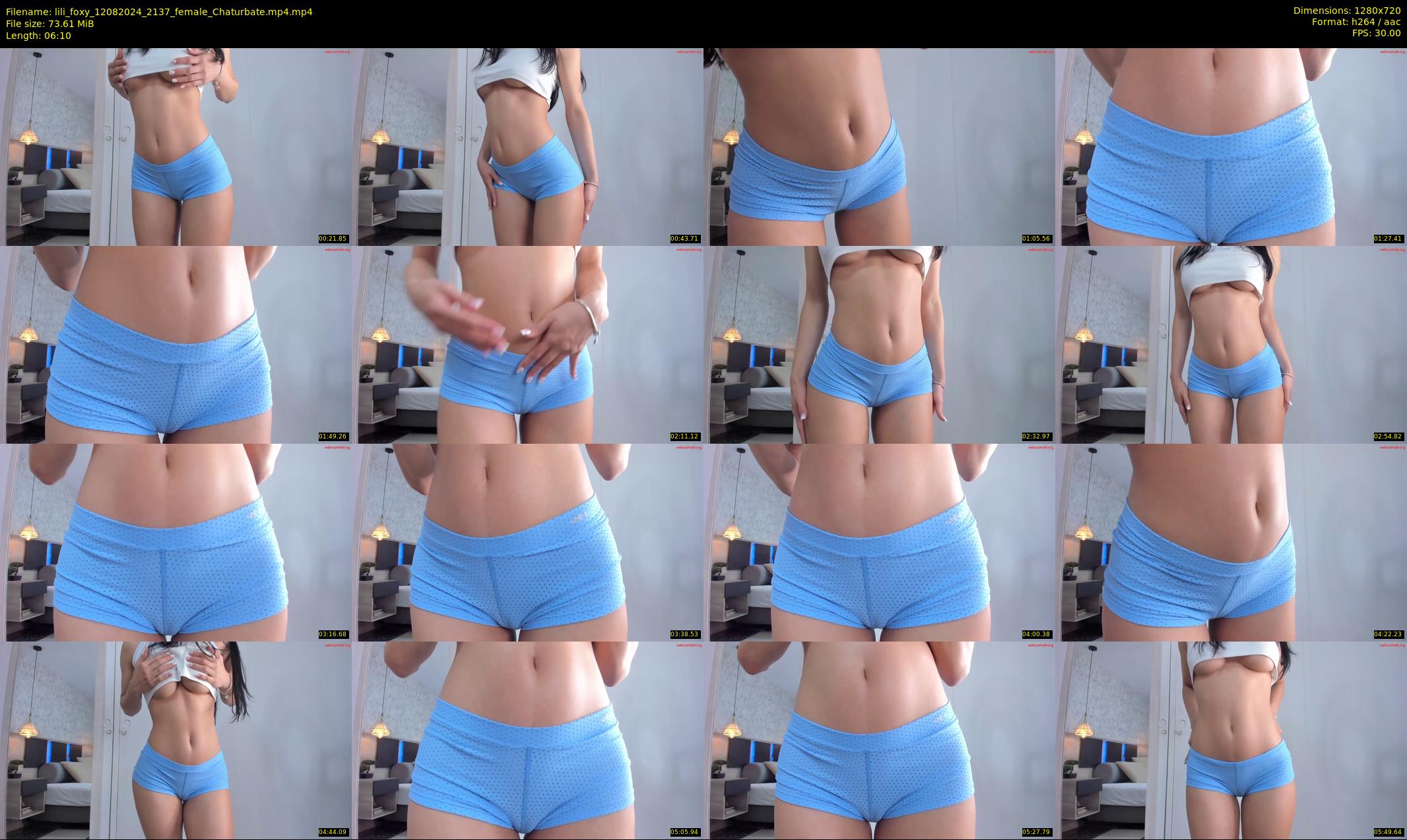 lili_foxy — 7 minute Chaturbate female cam show recording, 720p, Aug 12, 2024