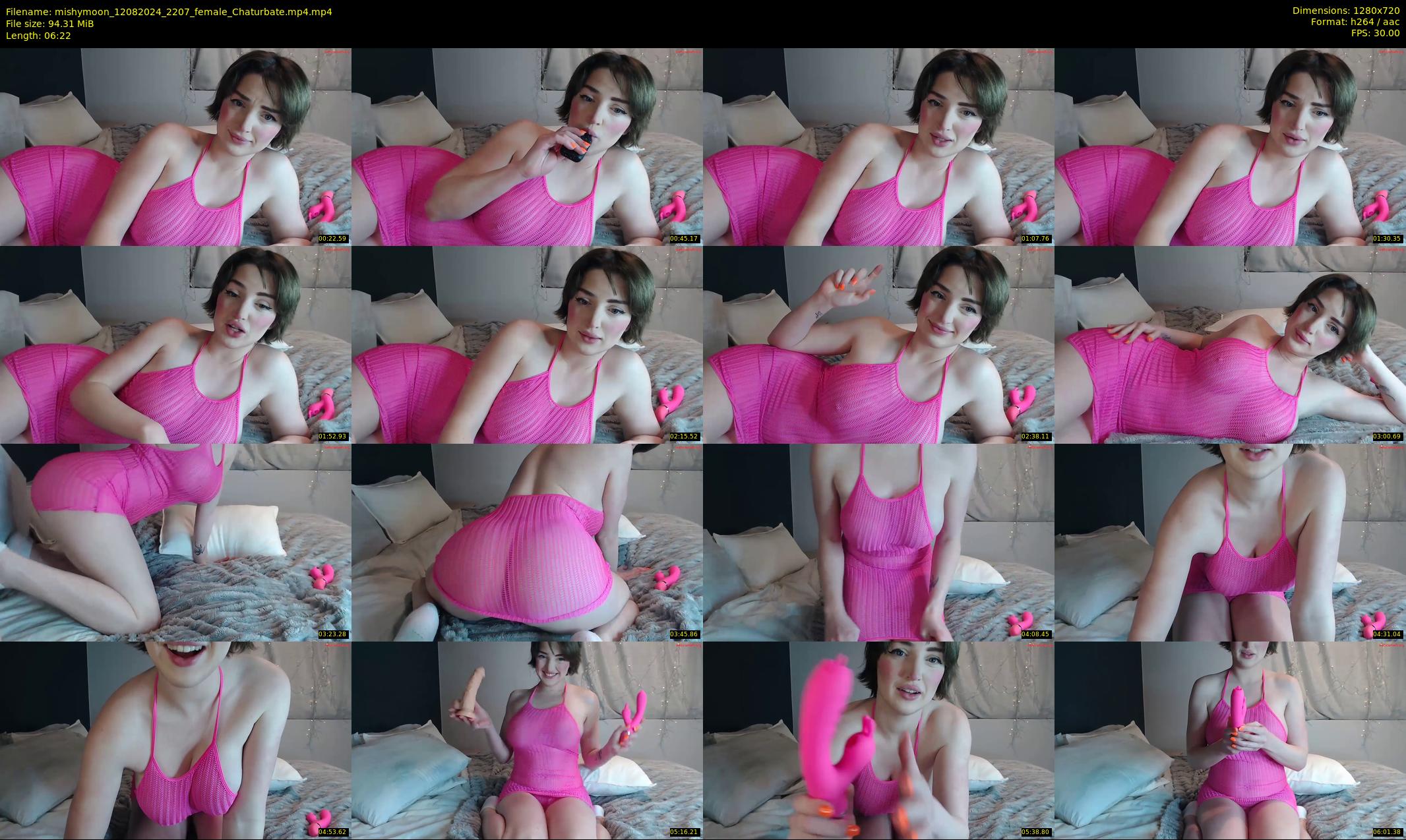 mishymoon — 7 minute Chaturbate female cam show recording, 720p, Aug 12, 2024