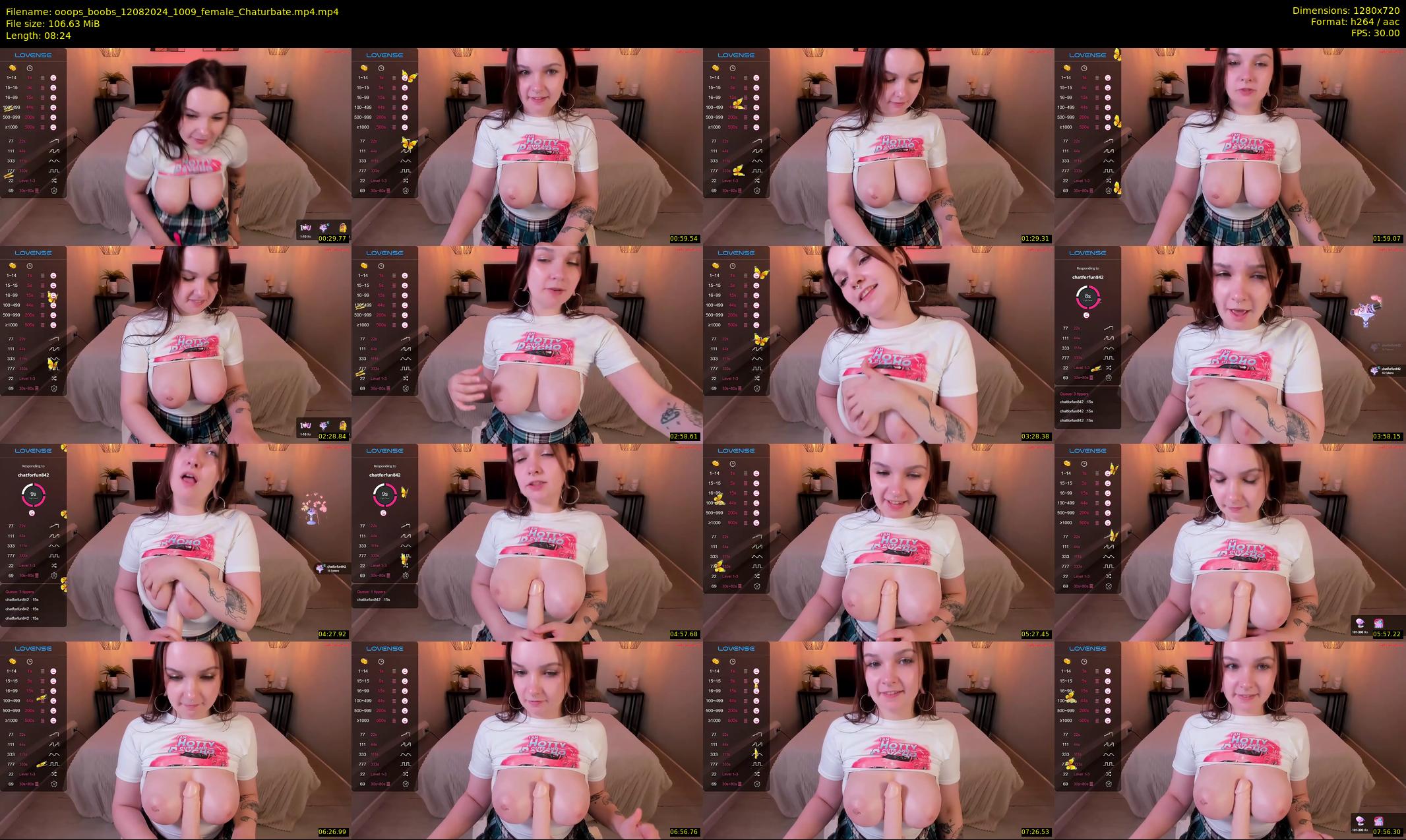ooops_boobs — 9 minute Chaturbate female cam show recording, 720p, Aug 12, 2024