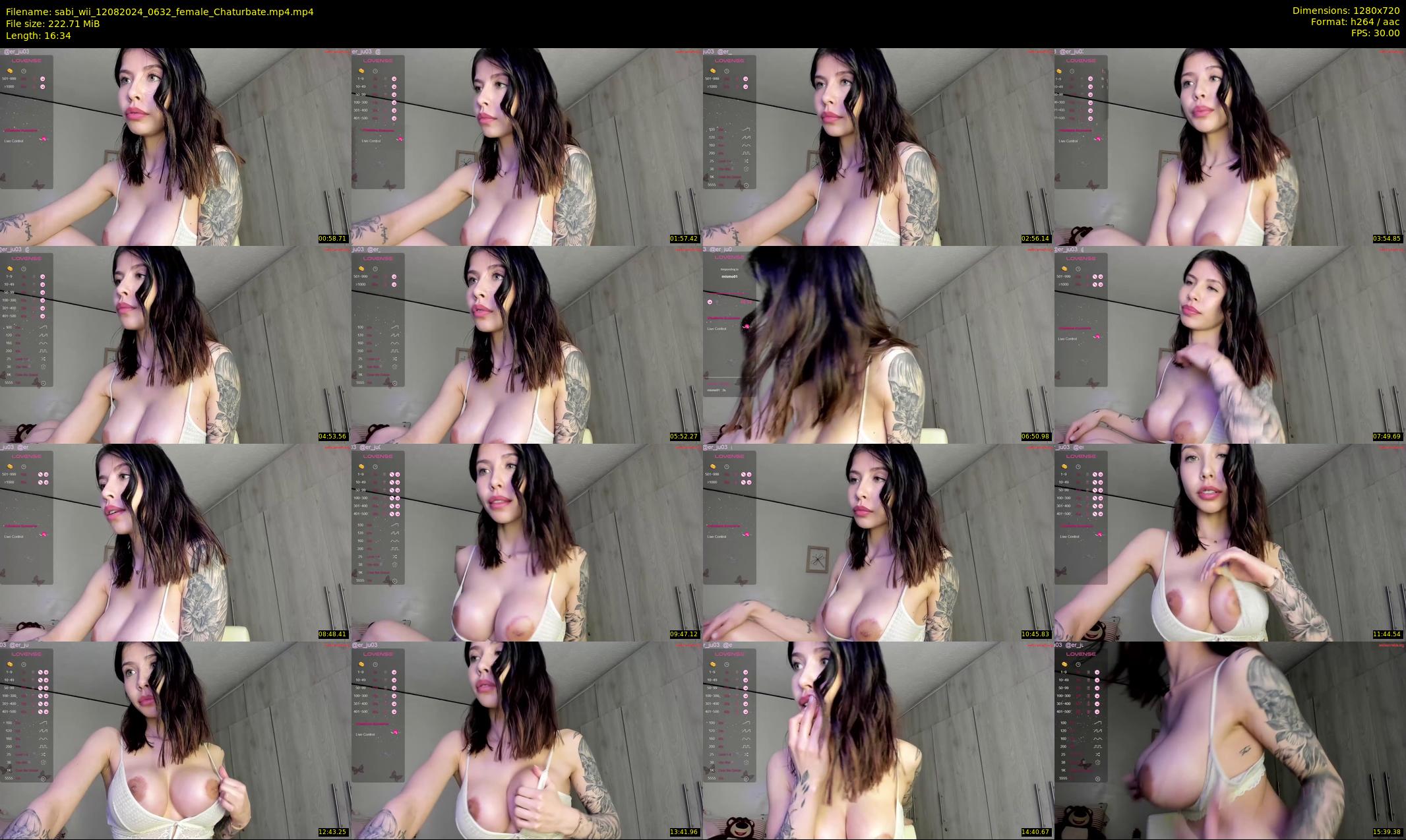 sabi_wii — 17 minute Chaturbate female cam show recording, 720p, Aug 12, 2024