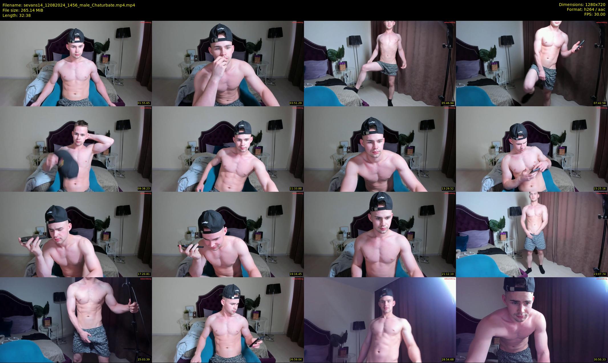 sevans14 — 33 minute Chaturbate male cam show recording, 720p, Aug 12, 2024