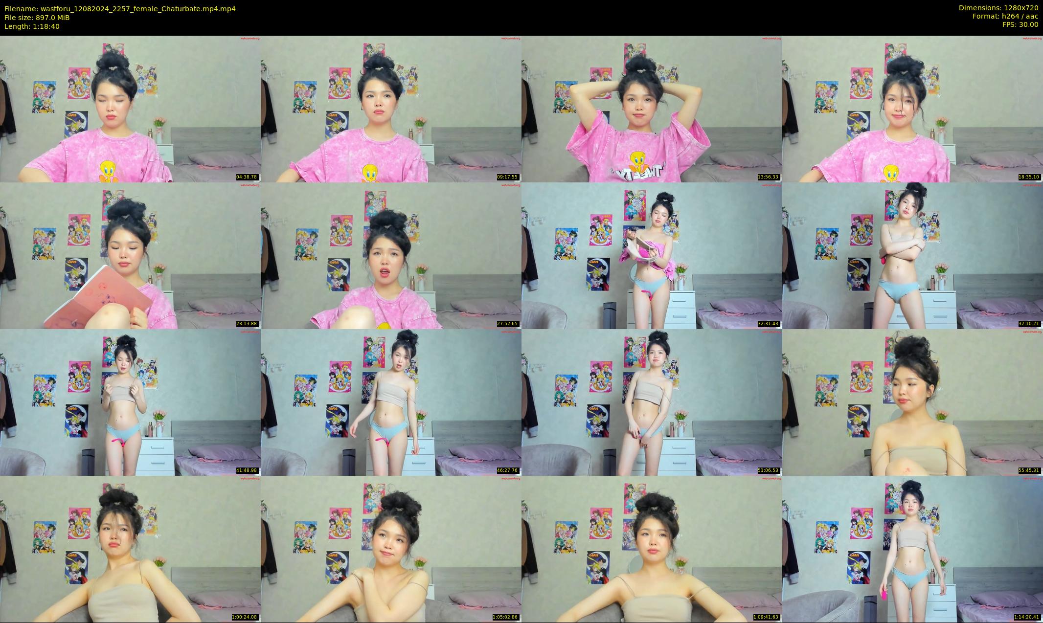 wastforu — 79 minute Chaturbate female cam show recording, 720p, Aug 12, 2024