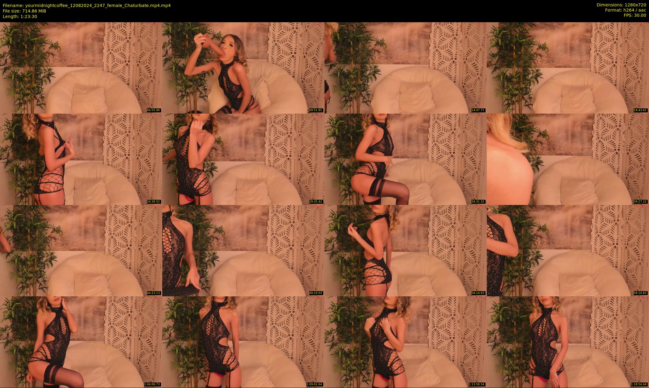 yourmidnightcoffee — 84 minute Chaturbate female cam show recording, 720p, Aug 12, 2024