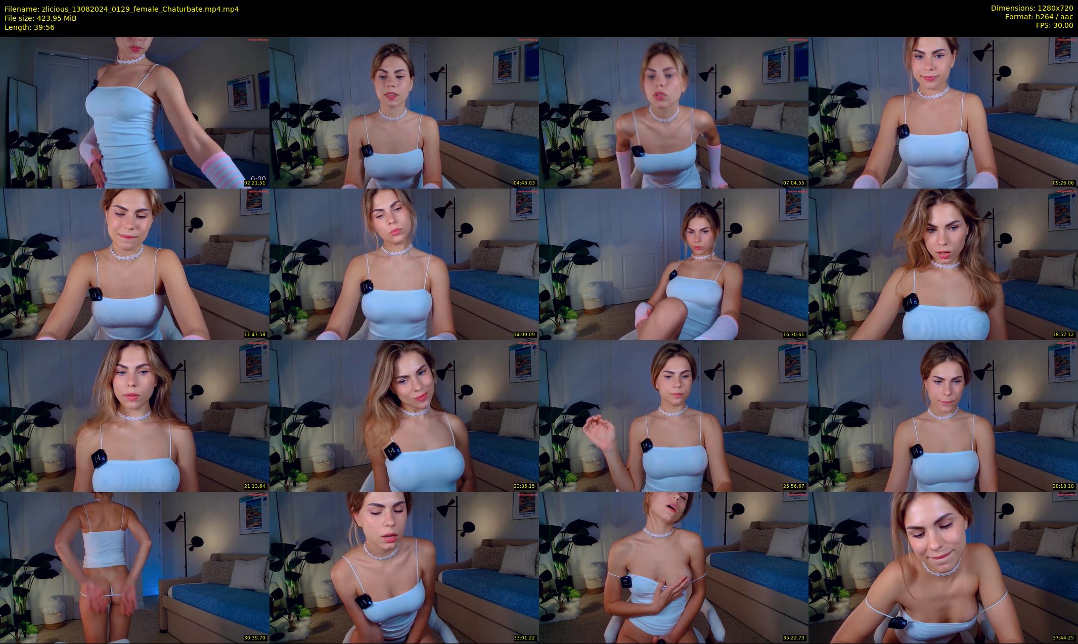 zlicious — 40 minute Chaturbate female cam show recording, 720p, Aug 13, 2024