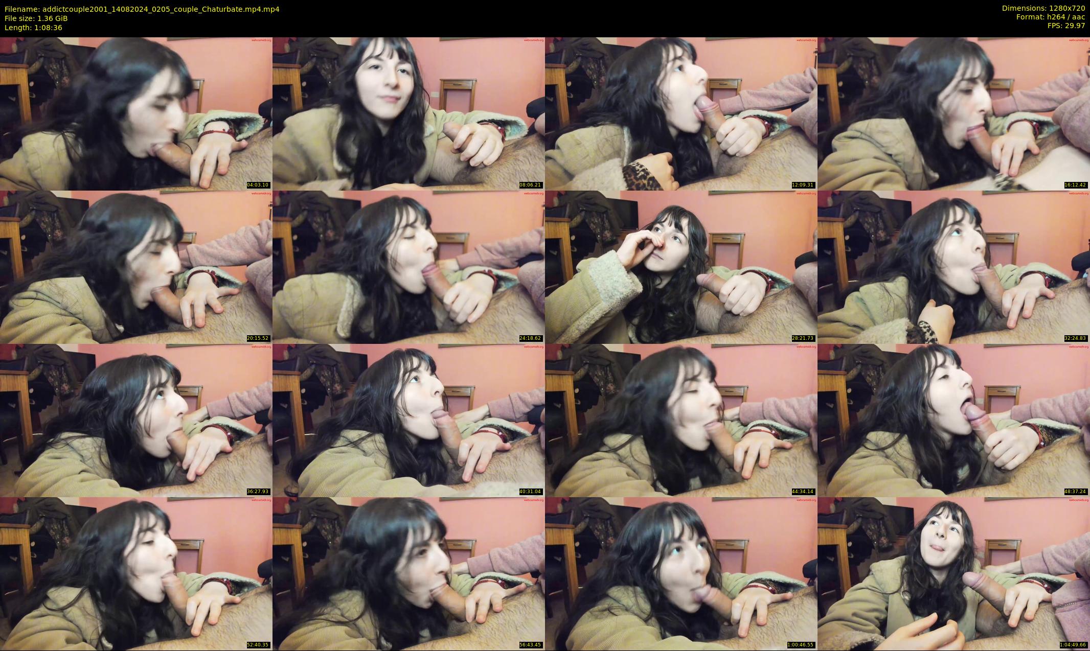addictcouple2001 — 69 minute Chaturbate couple cam show recording, 720p, Aug 14, 2024