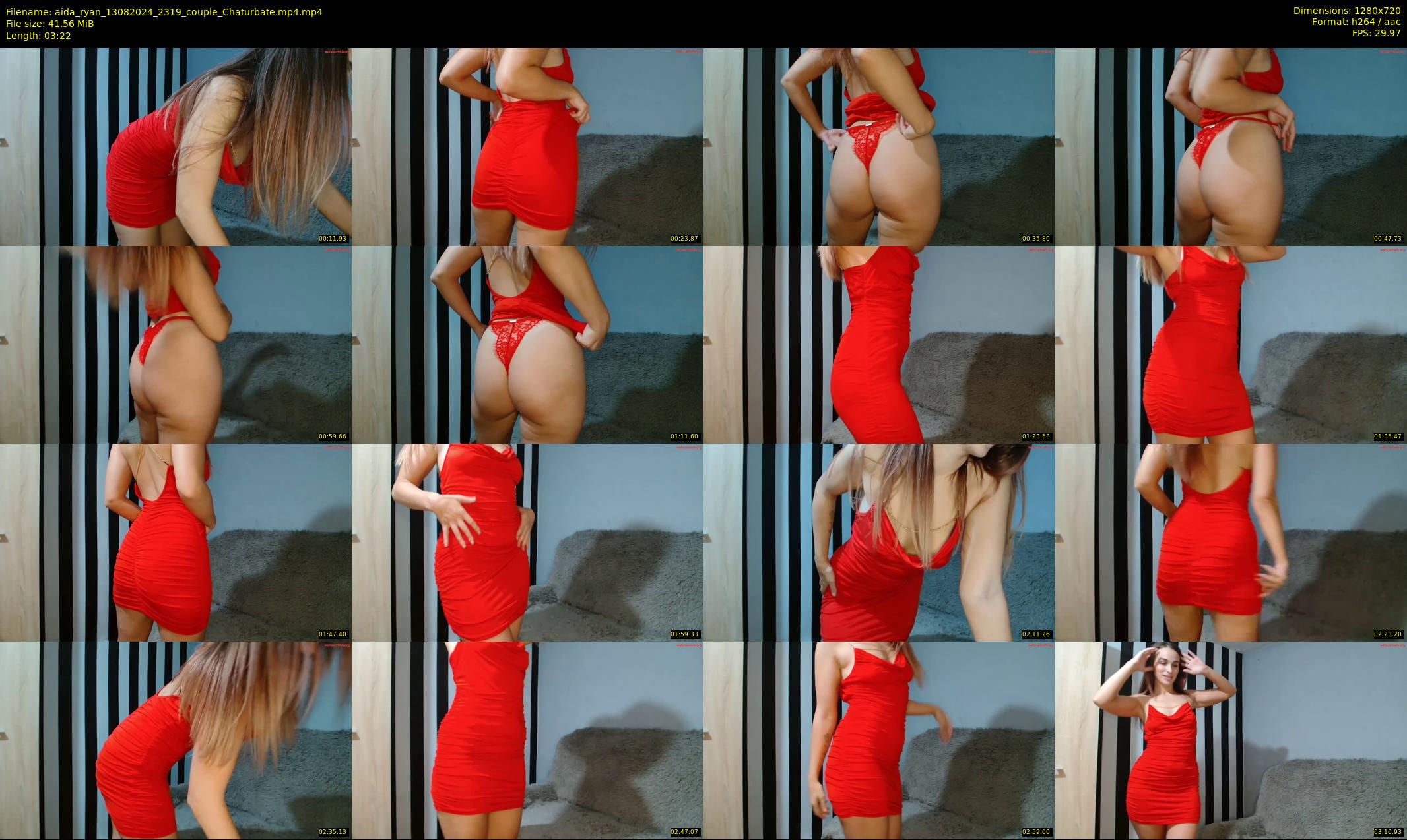 aida_ryan — 4 minute Chaturbate couple cam show recording, 720p, Aug 13, 2024