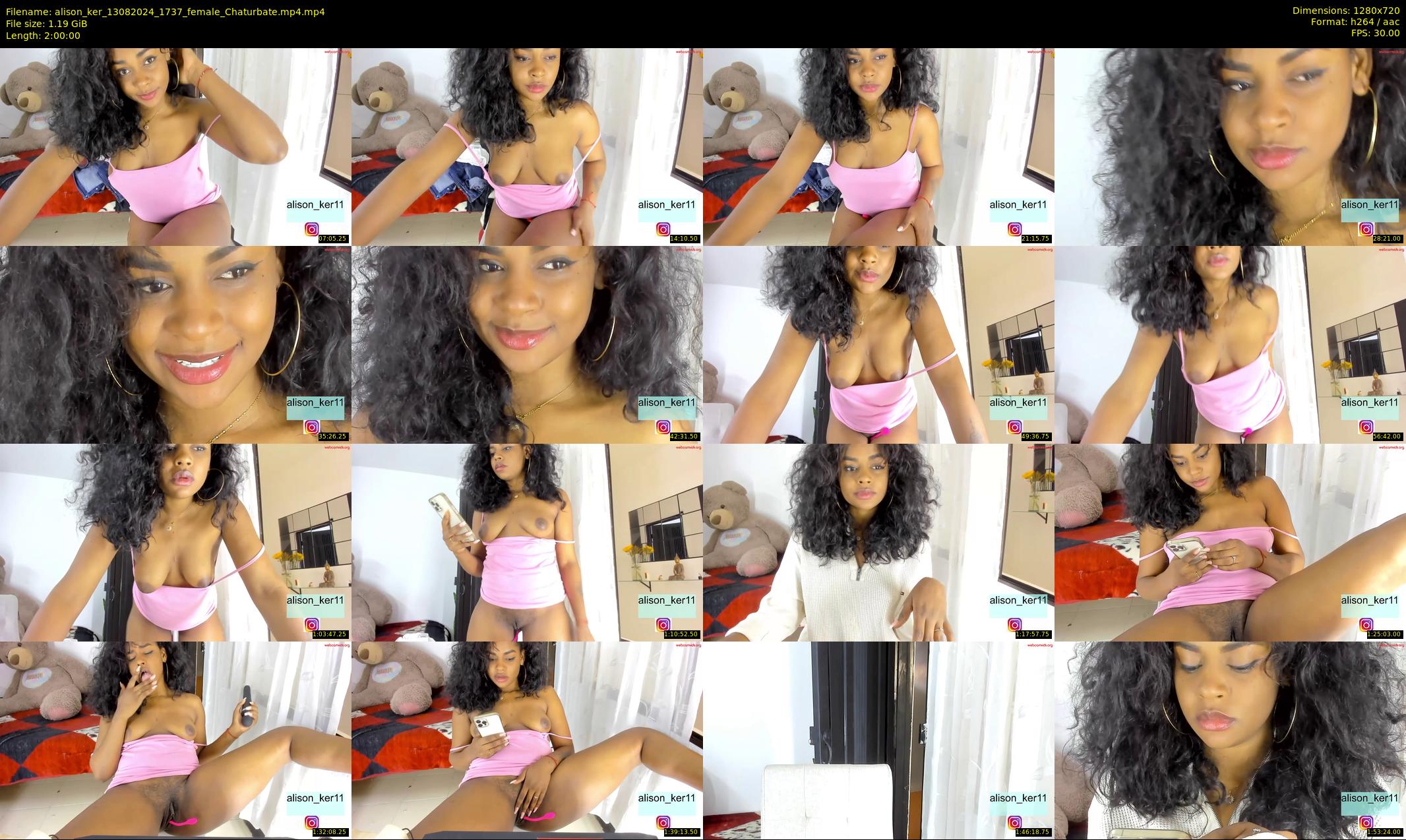 alison_ker — 120 minute Chaturbate female cam show recording, 720p, Aug 13, 2024