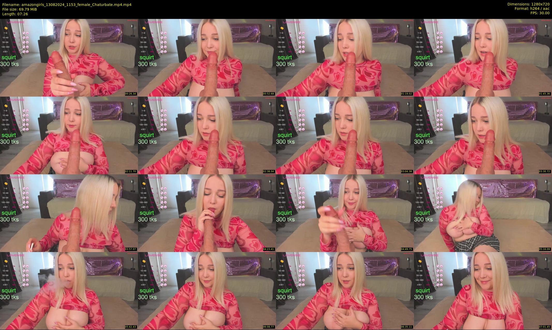 amazongirls — 8 minute Chaturbate couple cam show recording, 720p, Aug 13, 2024