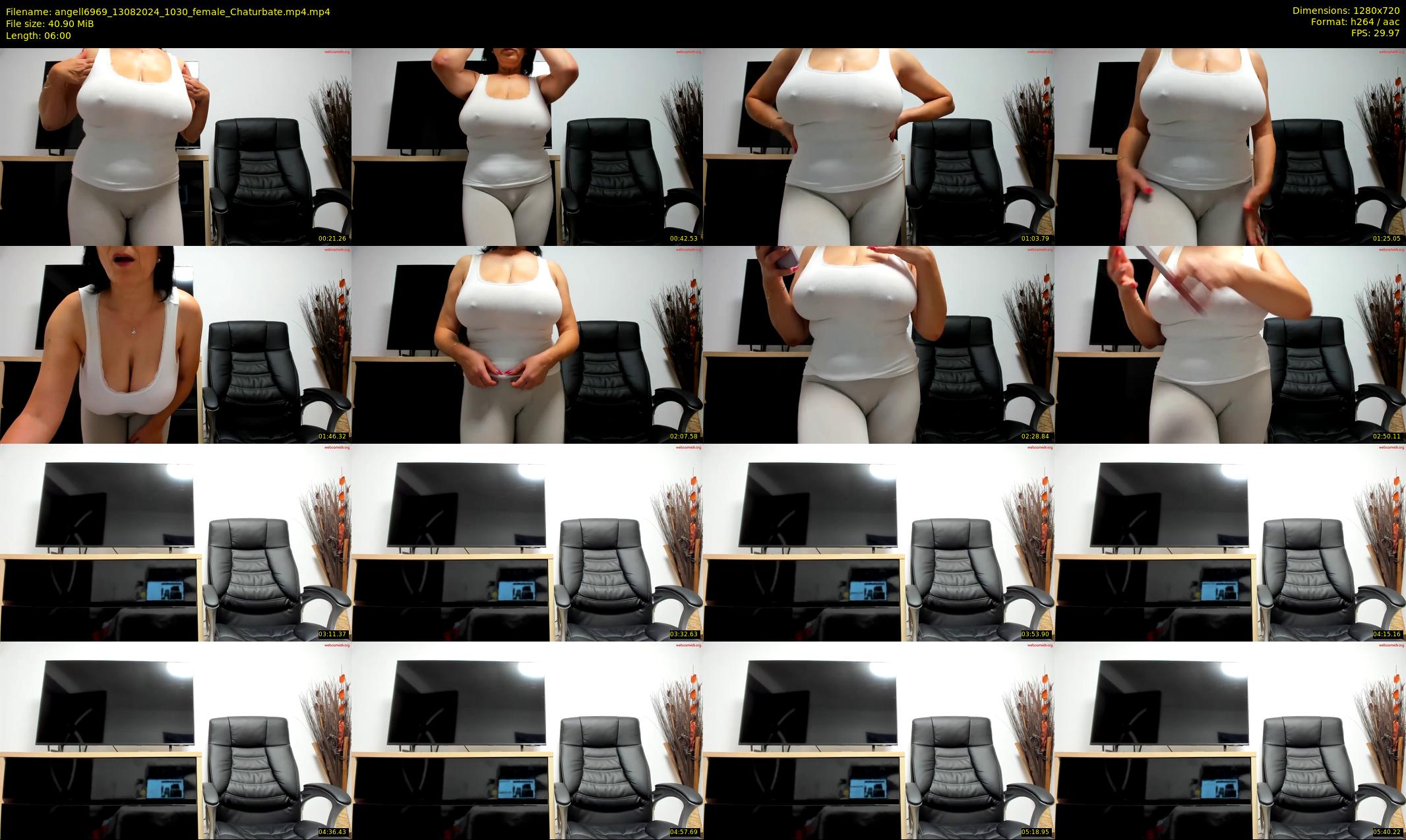 angell6969 — 6 minute Chaturbate female cam show recording, 720p, Aug 13, 2024