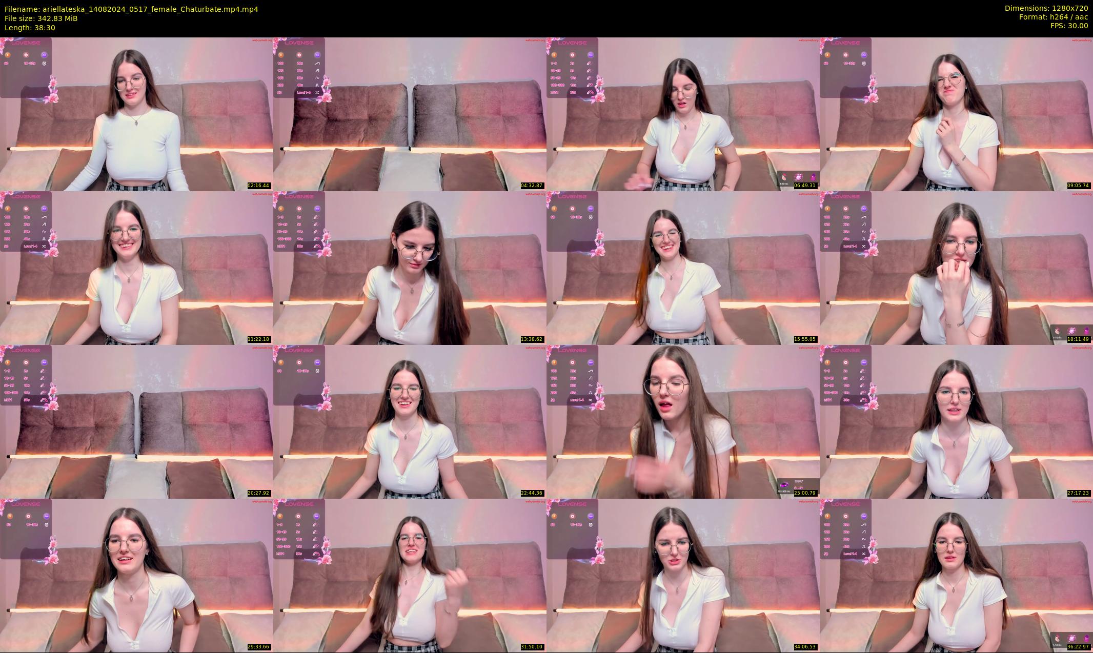 ariellateska — 39 minute Chaturbate female cam show recording, 720p, Aug 14, 2024