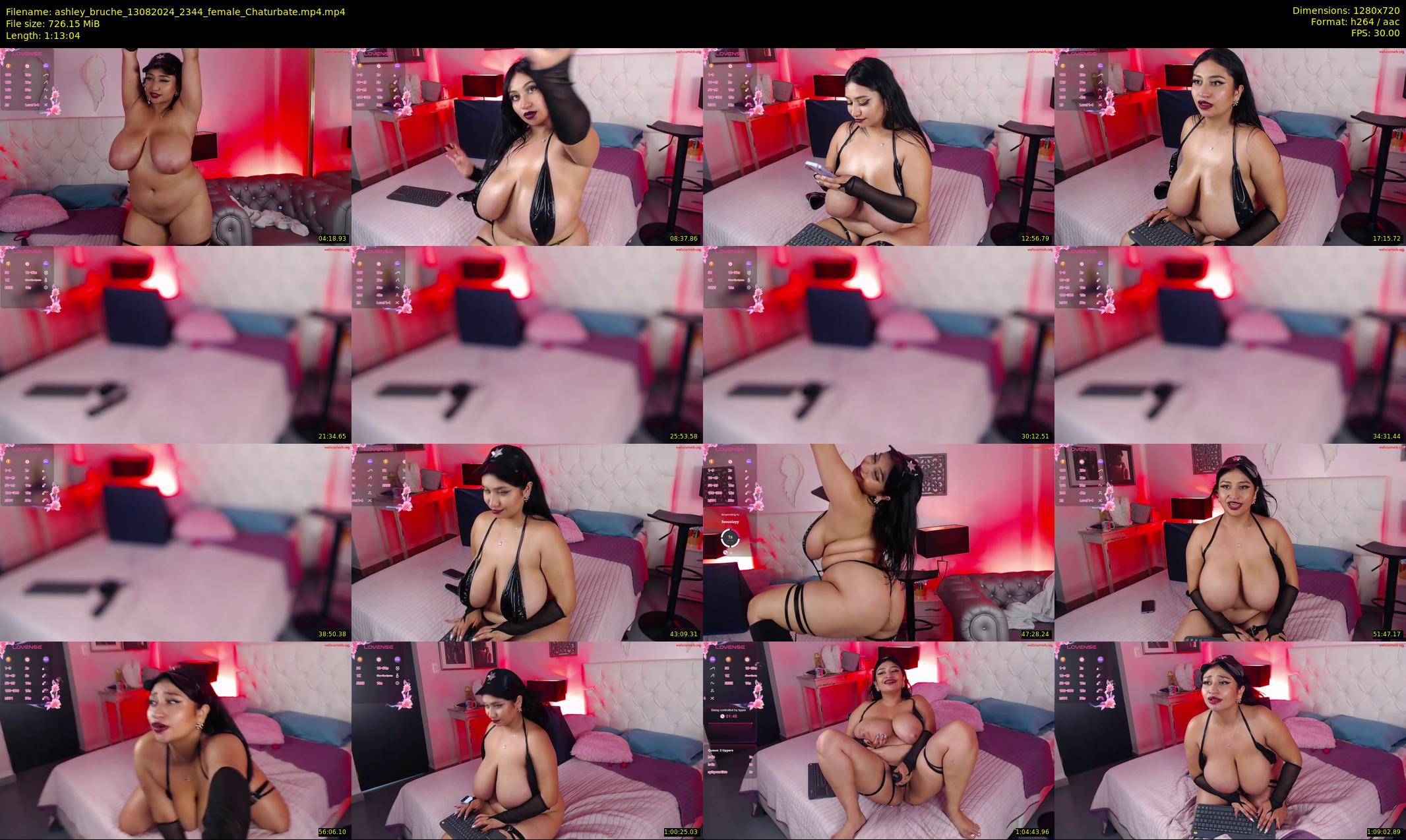 ashley_bruche — 74 minute Chaturbate female cam show recording, 720p, Aug 13, 2024