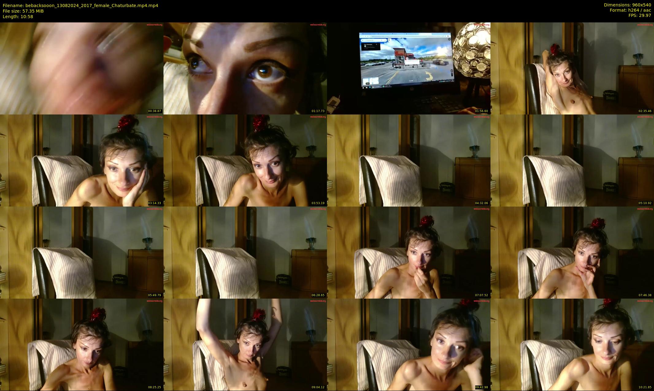 bebacksooon — 11 minute Chaturbate female cam show recording, 480p, Aug 13, 2024