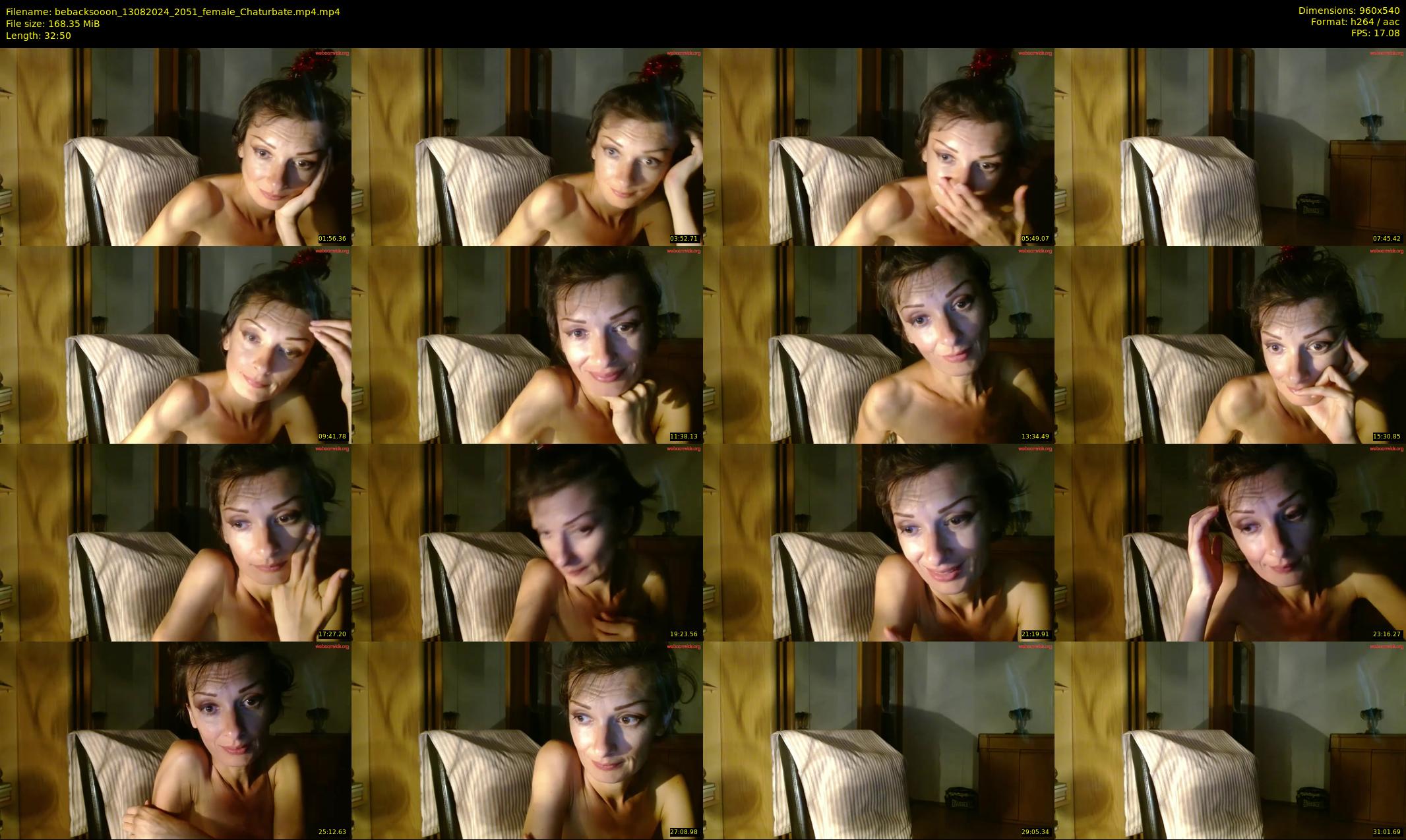 bebacksooon — 33 minute Chaturbate female cam show recording, 480p, Aug 13, 2024