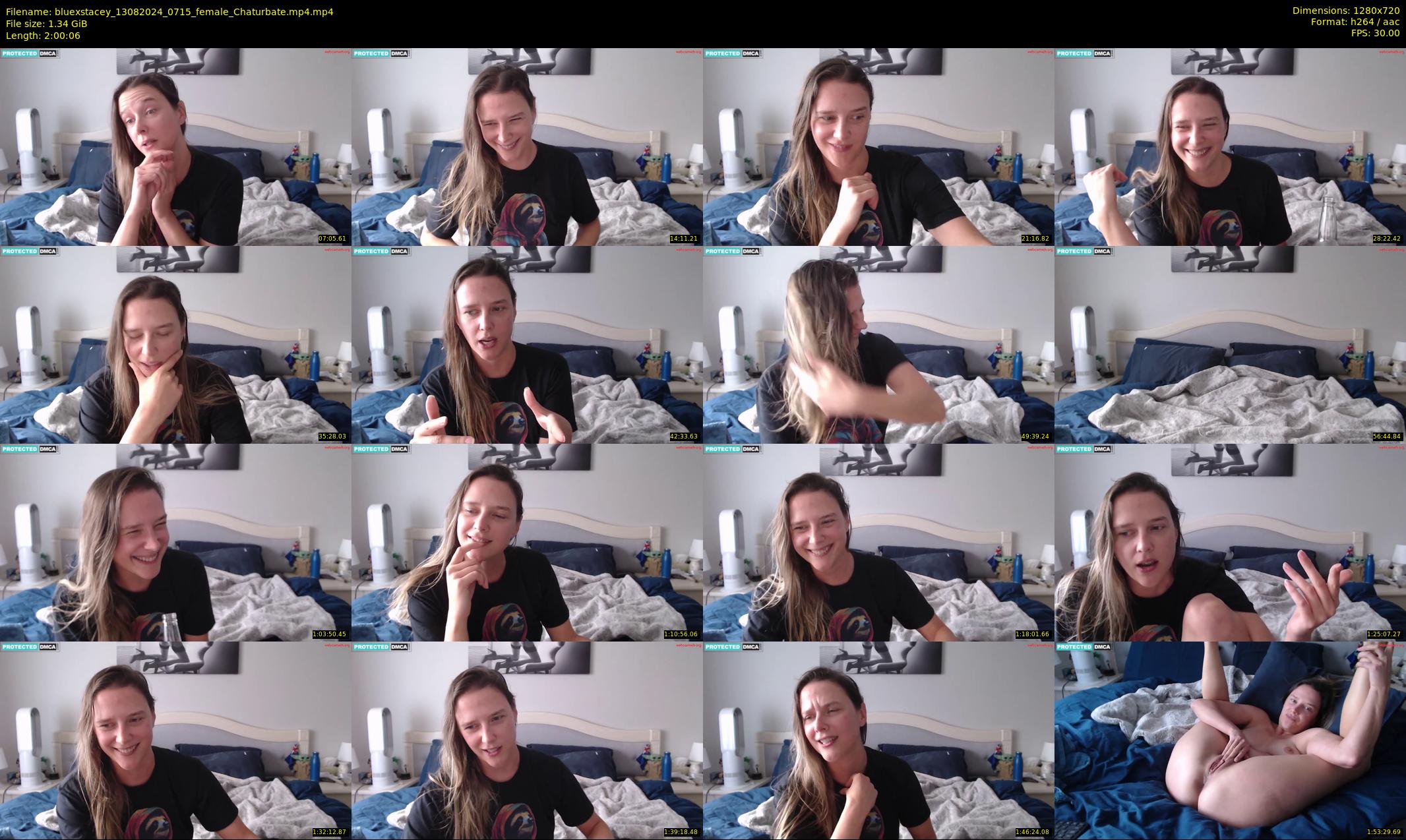 bluexstacey — 121 minute Chaturbate female cam show recording, 720p, Aug 13, 2024