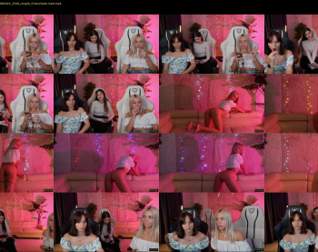 bright_diamonds_054 — 16 minute Chaturbate couple cam show recording, 720p, Aug 13, 2024