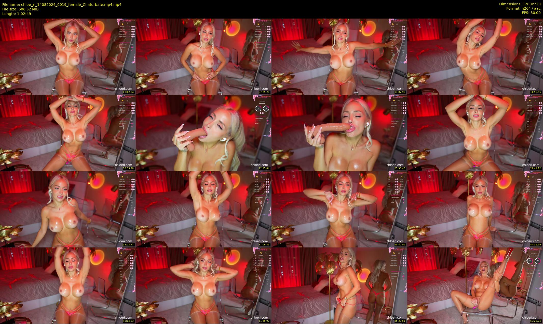 chloe_ri — 63 minute Chaturbate female cam show recording, 720p, Aug 14, 2024
