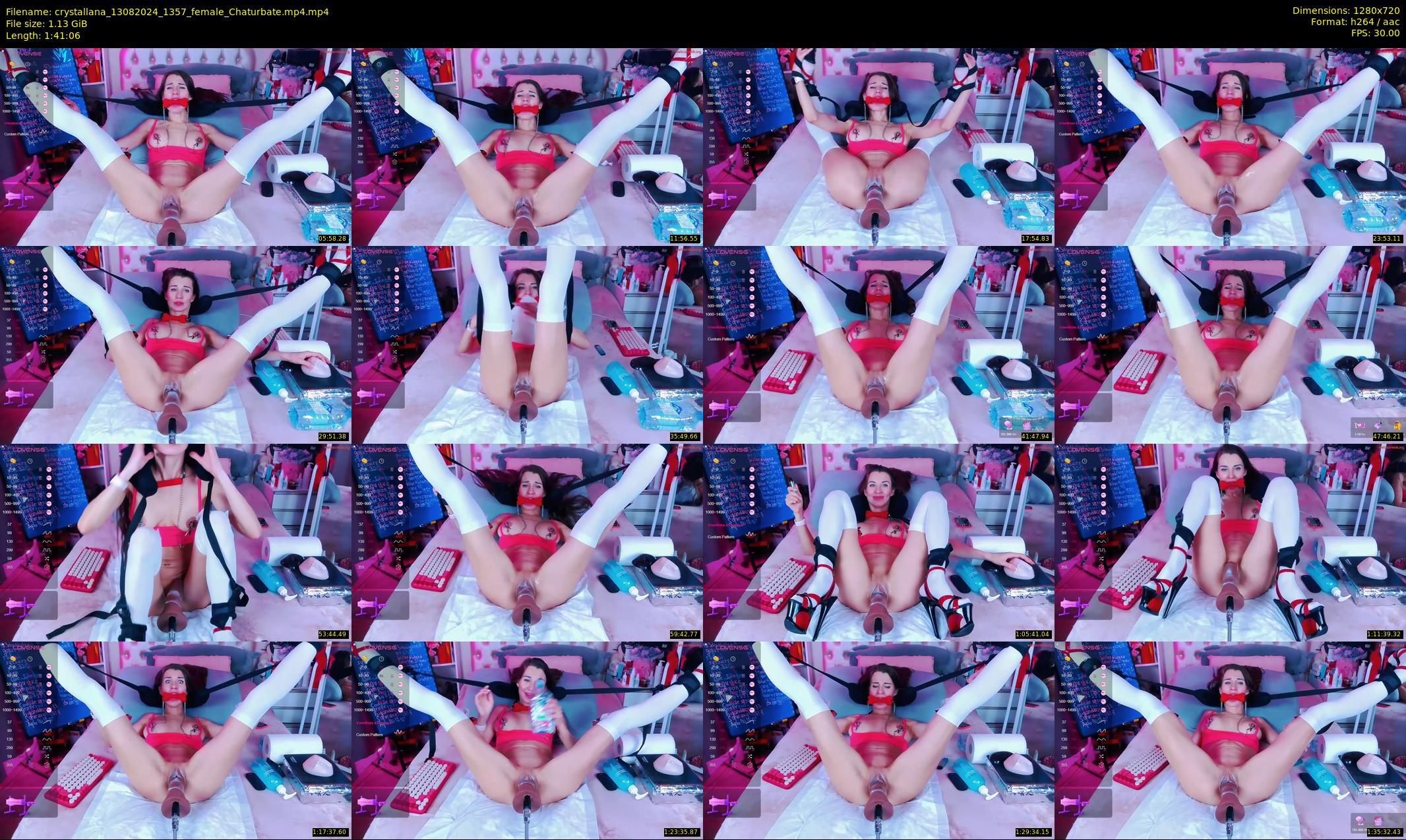 crystallana — 102 minute Chaturbate female cam show recording, 720p, Aug 13, 2024