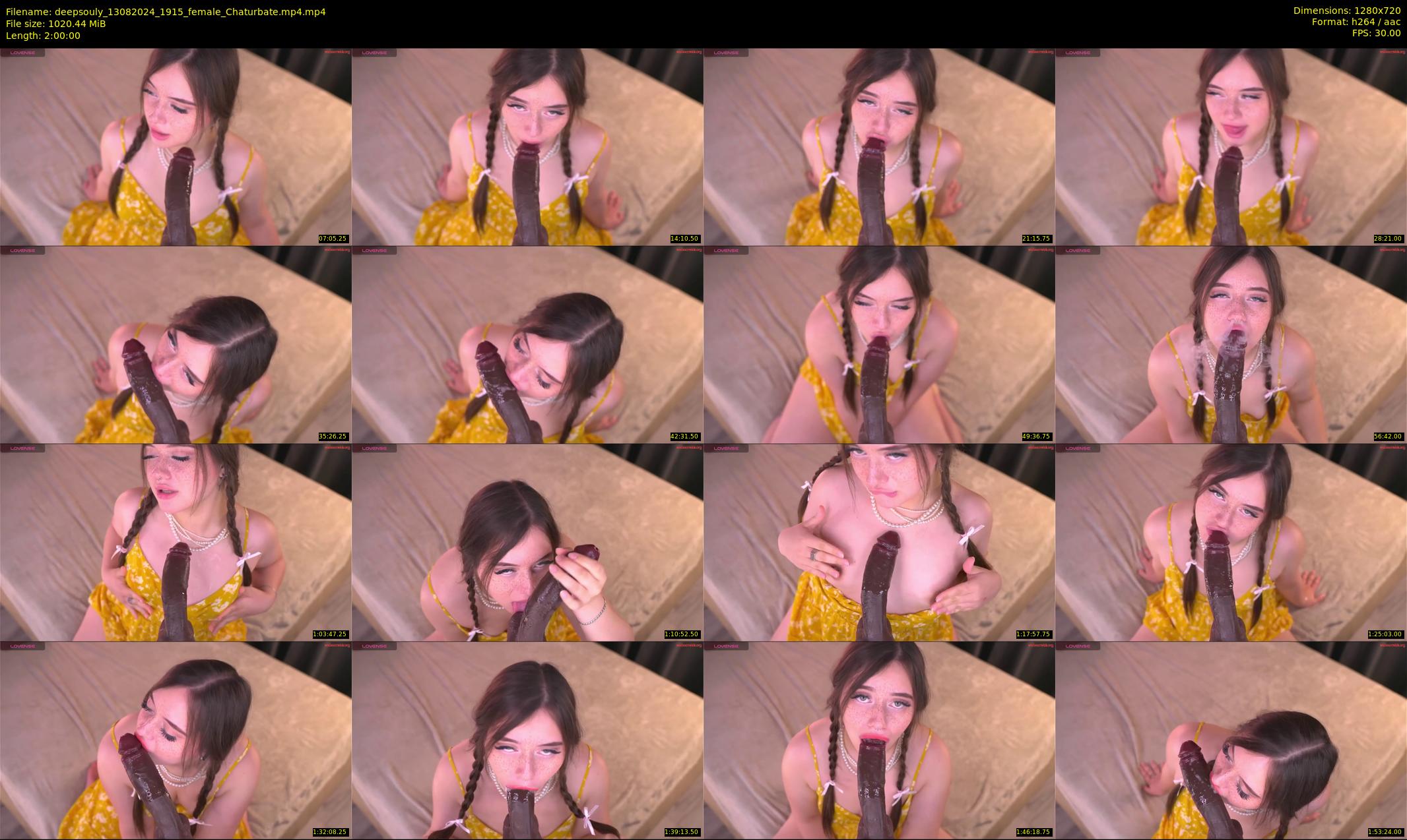 deepsouly — 120 minute Chaturbate female cam show recording, 720p, Aug 13, 2024