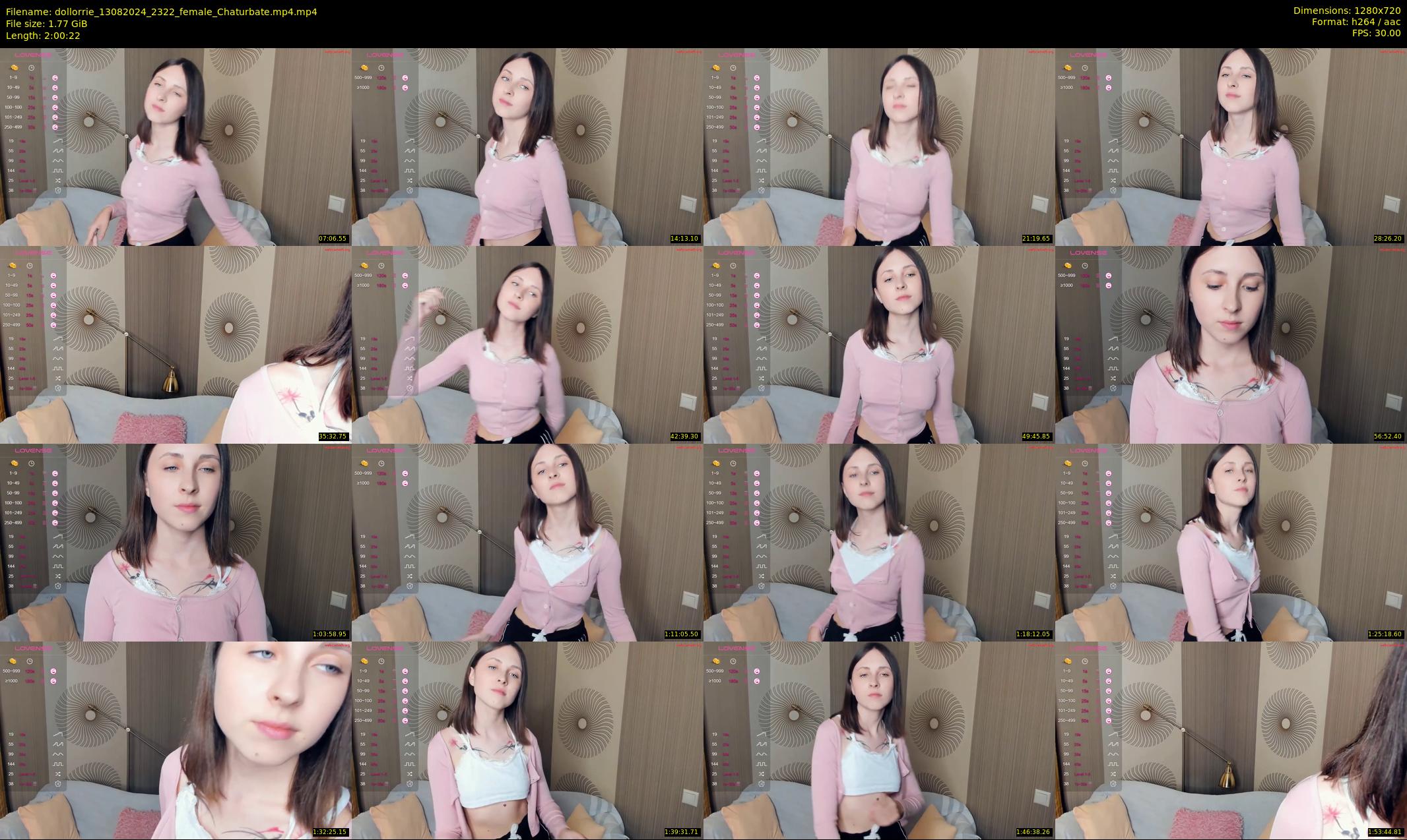 dollorrie — 121 minute Chaturbate couple cam show recording, 720p, Aug 13, 2024