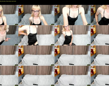 elzaglower — 22 minute Chaturbate female cam show recording, 720p, Aug 13, 2024