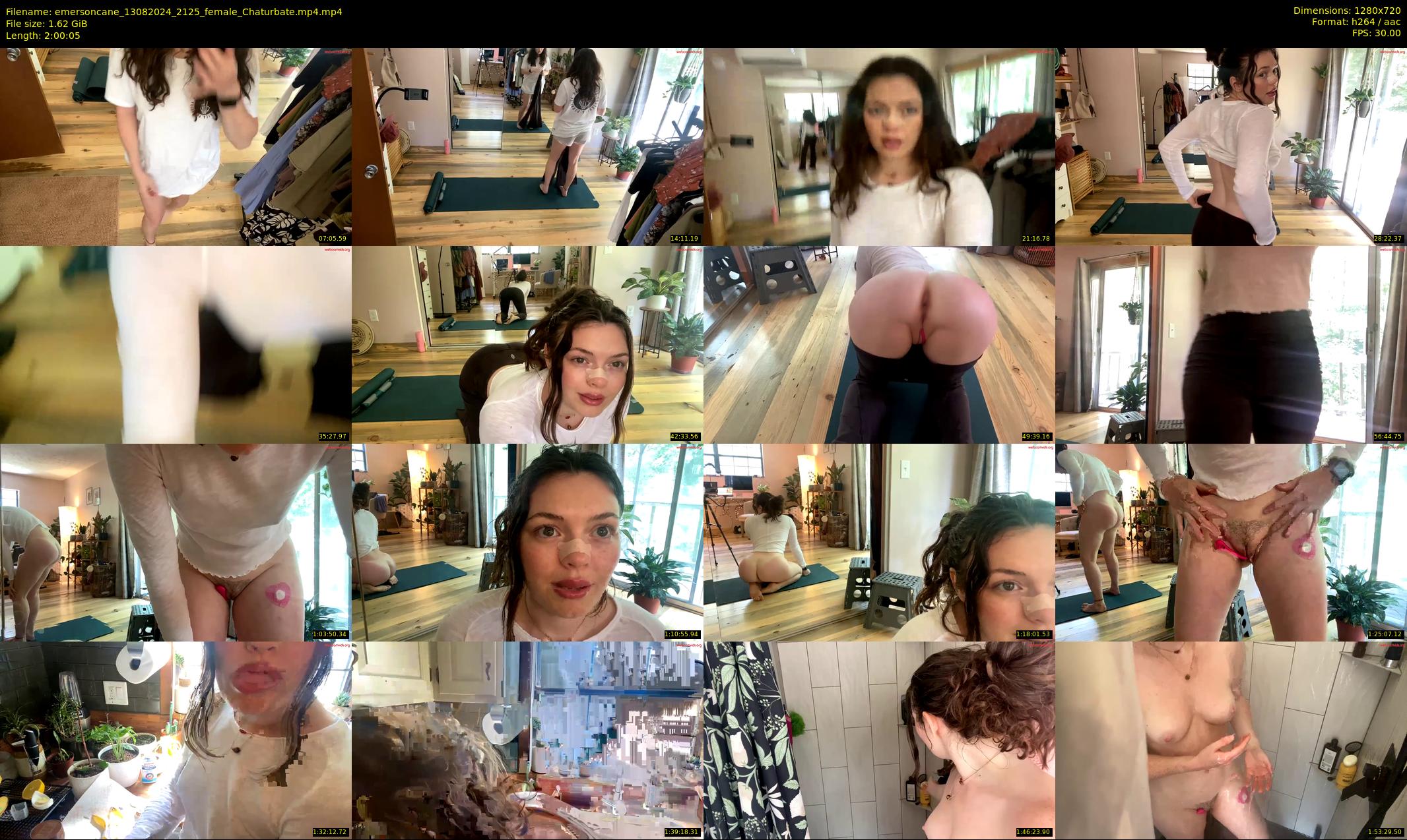 emersoncane — 121 minute Chaturbate female cam show recording, 720p, Aug 13, 2024