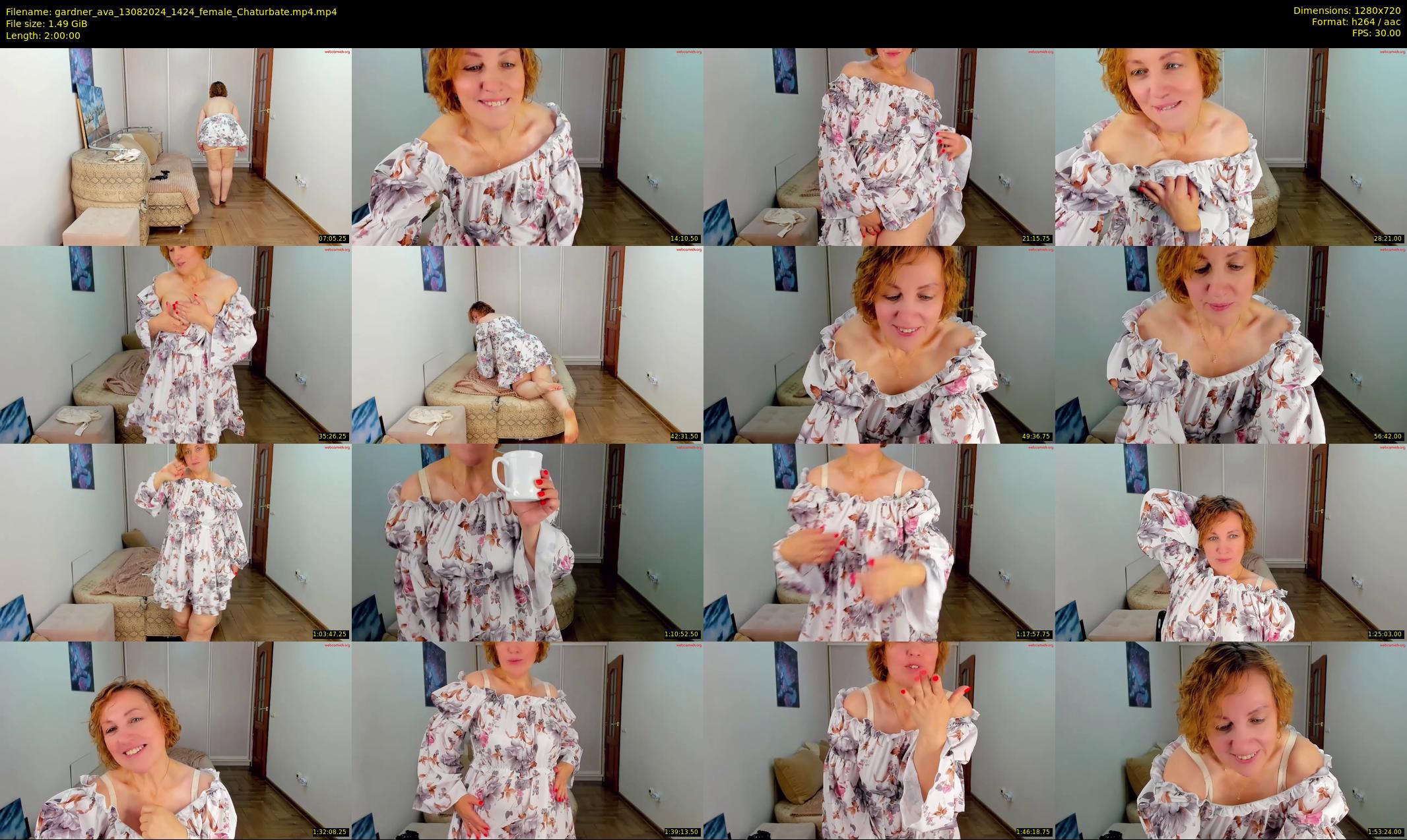 gardner_ava — 120 minute Chaturbate female cam show recording, 720p, Aug 13, 2024