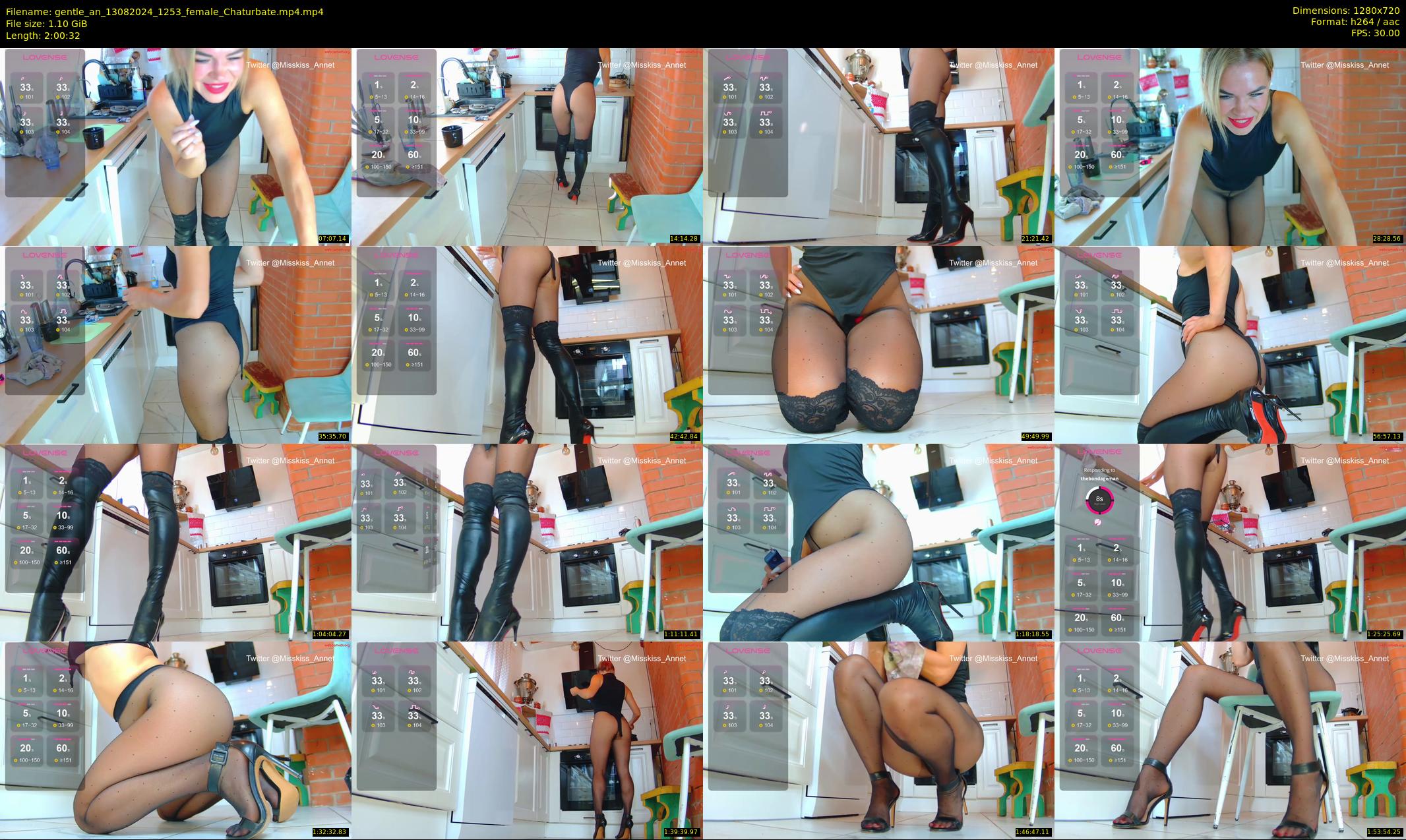 gentle_an — 121 minute Chaturbate female cam show recording, 720p, Aug 13, 2024