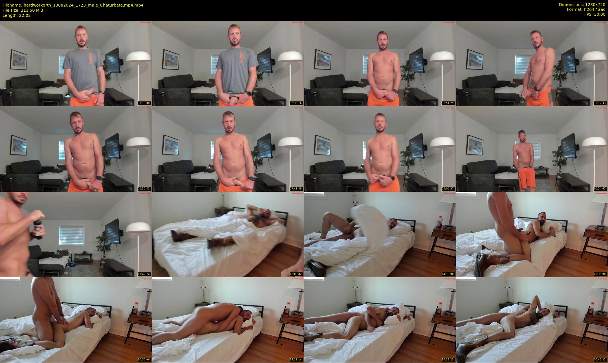 hardworkertn — 23 minute Chaturbate male cam show recording, 720p, Aug 13, 2024