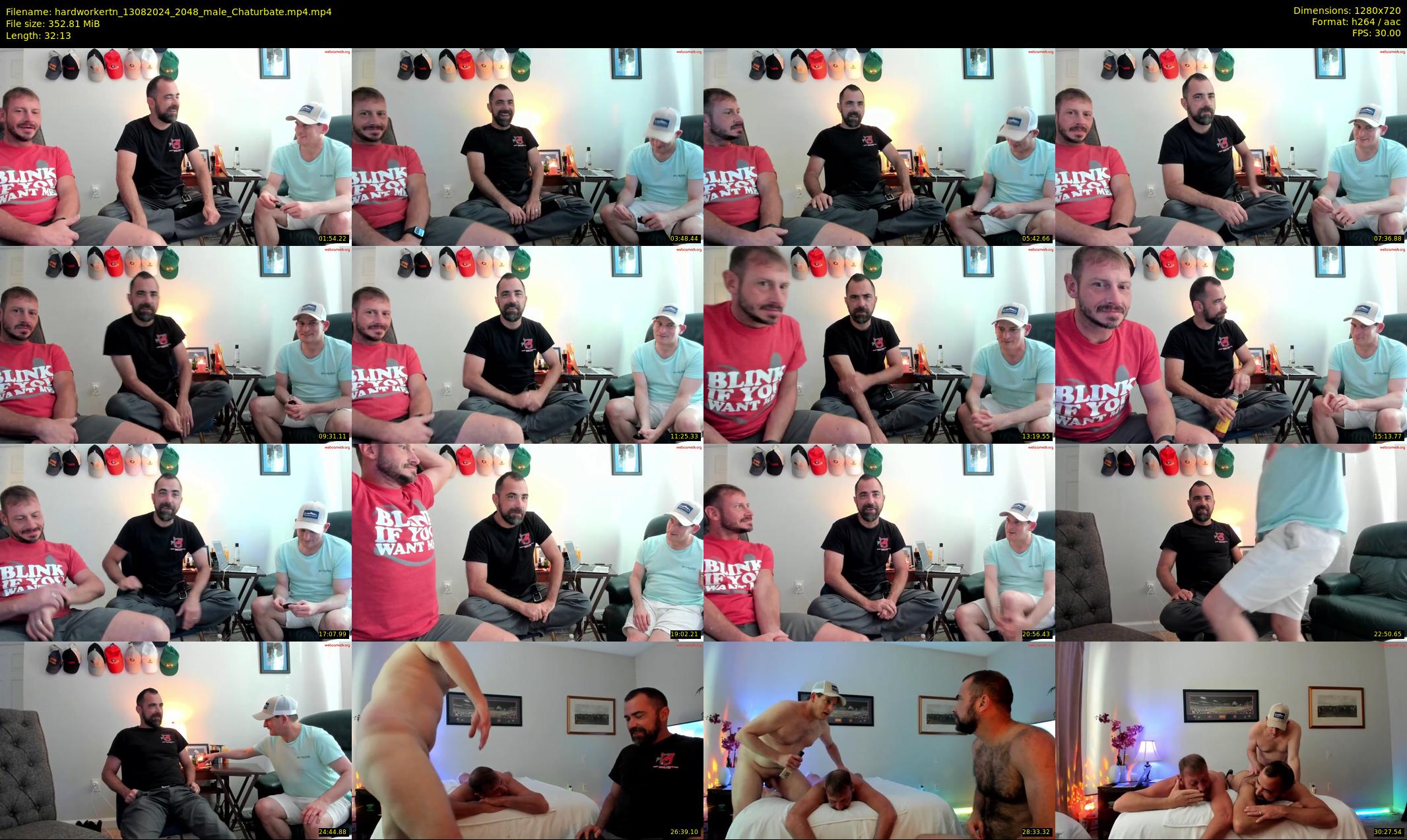 hardworkertn — 33 minute Chaturbate male cam show recording, 720p, Aug 13, 2024