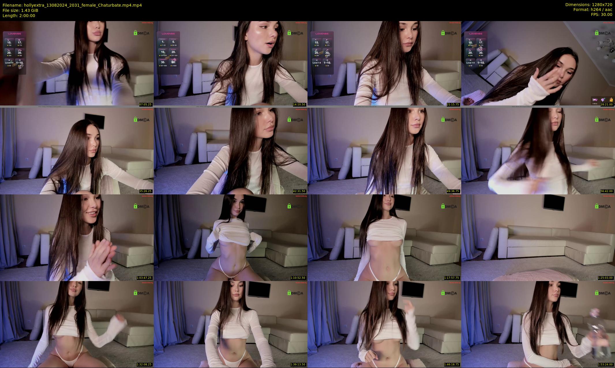 hollyextra — 120 minute Chaturbate female cam show recording, 720p, Aug 13, 2024