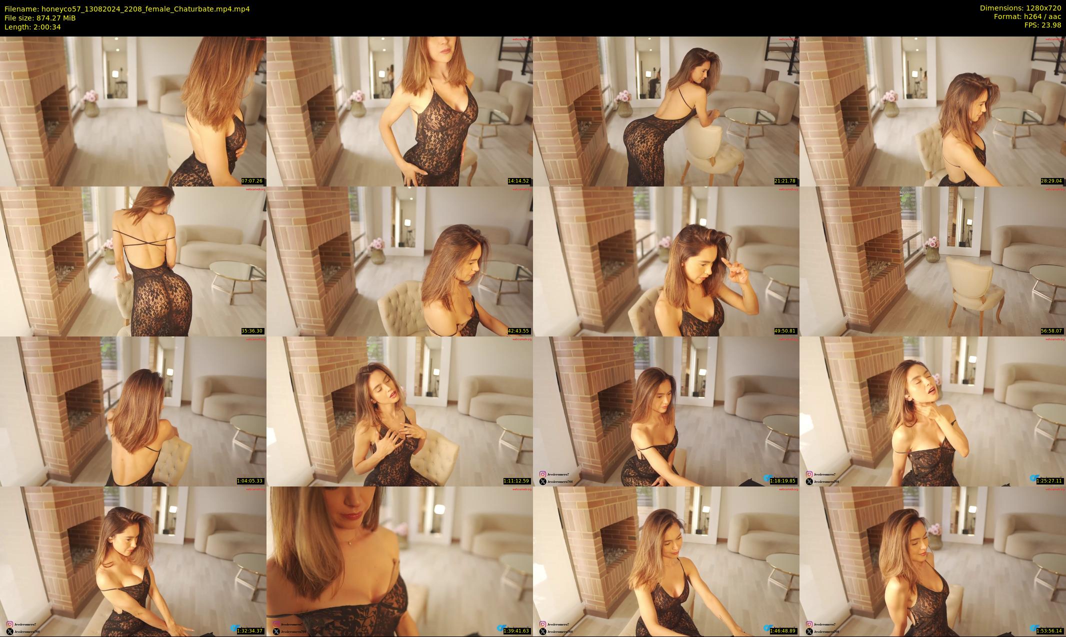 honeyco57 — 121 minute Chaturbate female cam show recording, 720p, Aug 13, 2024