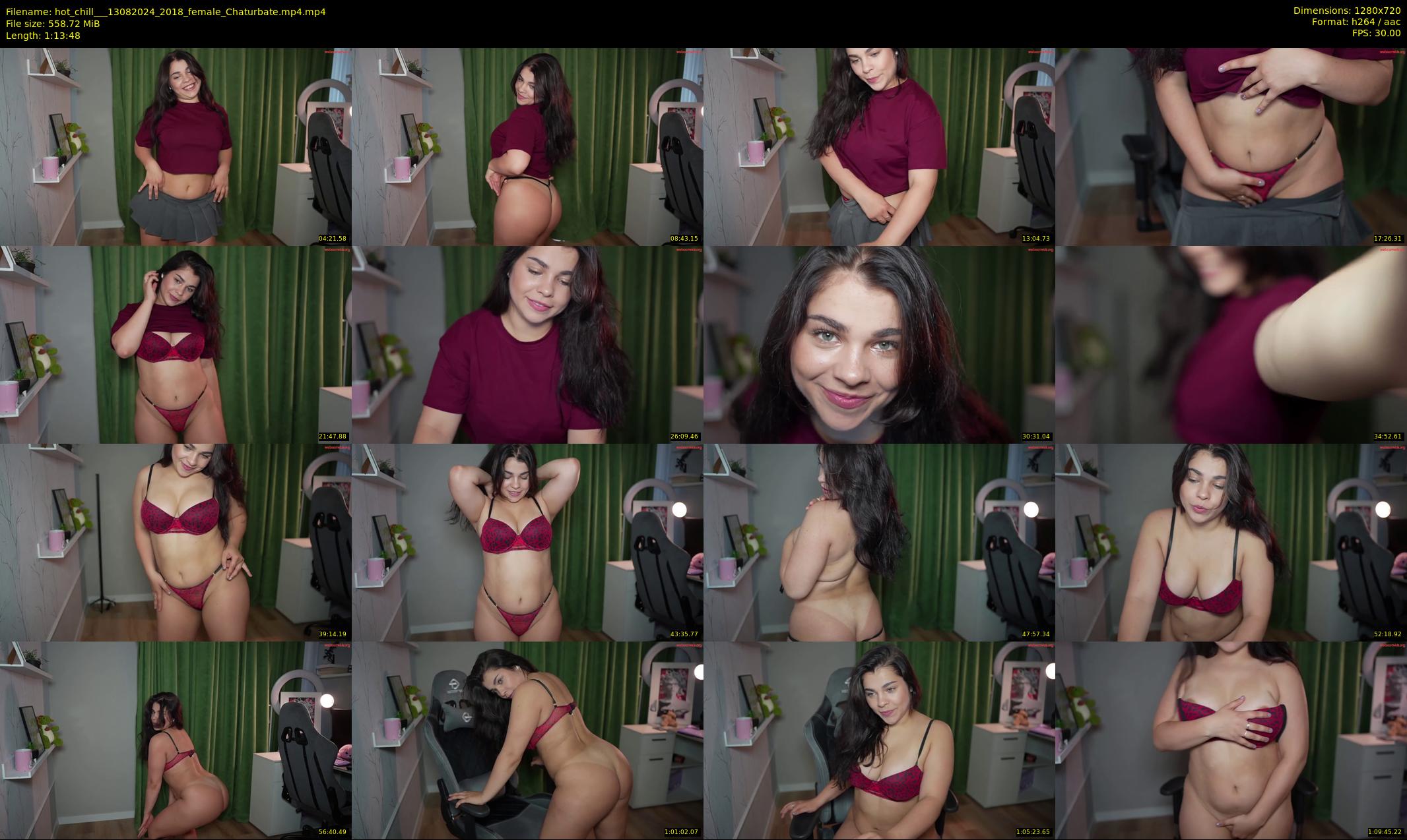 hot_chill__ — 74 minute Chaturbate female cam show recording, 720p, Aug 13, 2024