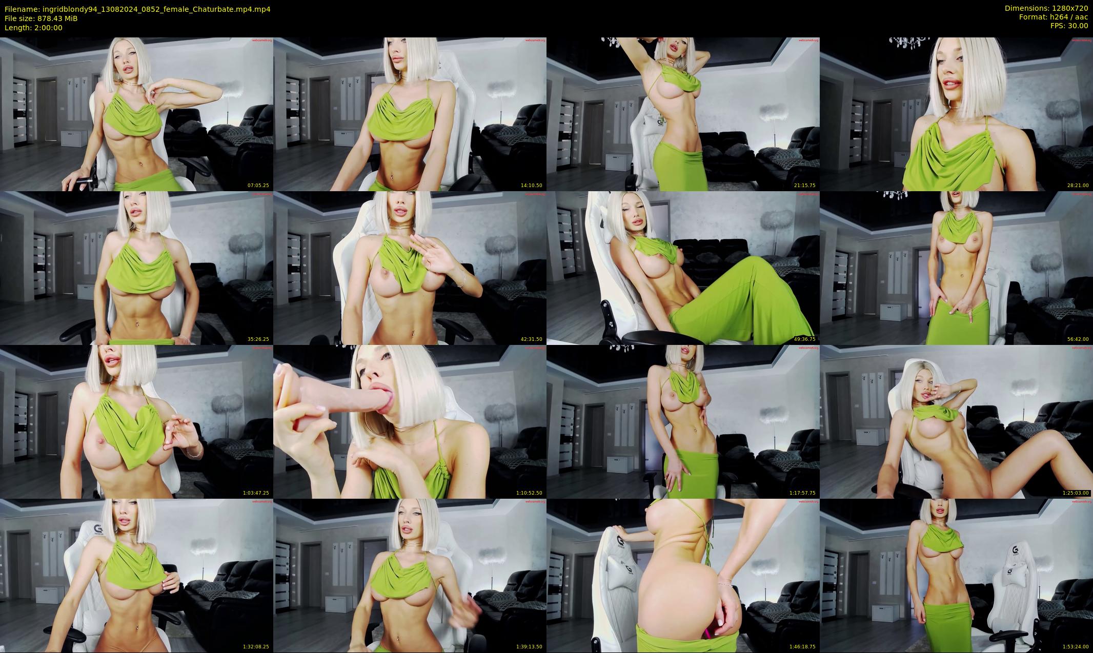 ingridblondy94 — 120 minute Chaturbate female cam show recording, 720p, Aug 13, 2024