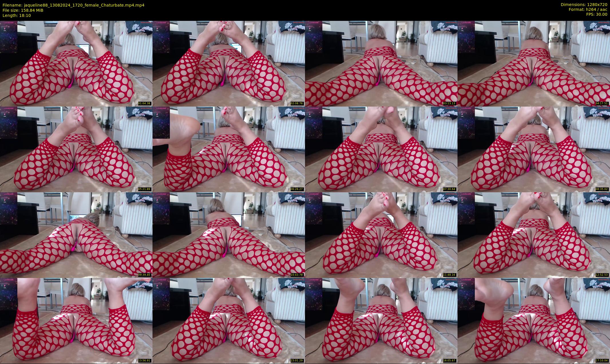 jaqueline88 — 19 minute Chaturbate female cam show recording, 720p, Aug 13, 2024