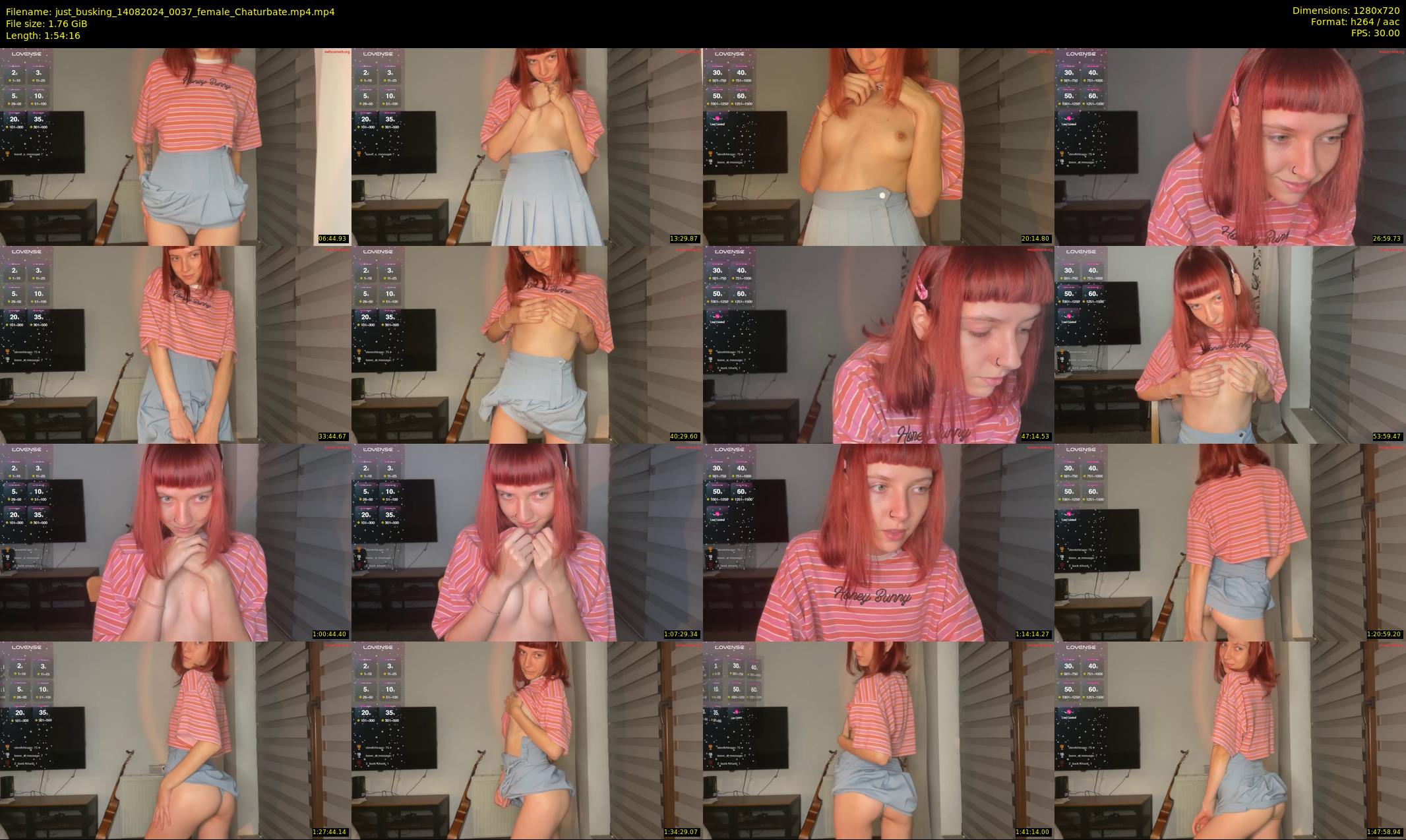 just_busking — 115 minute Chaturbate female cam show recording, 720p, Aug 14, 2024