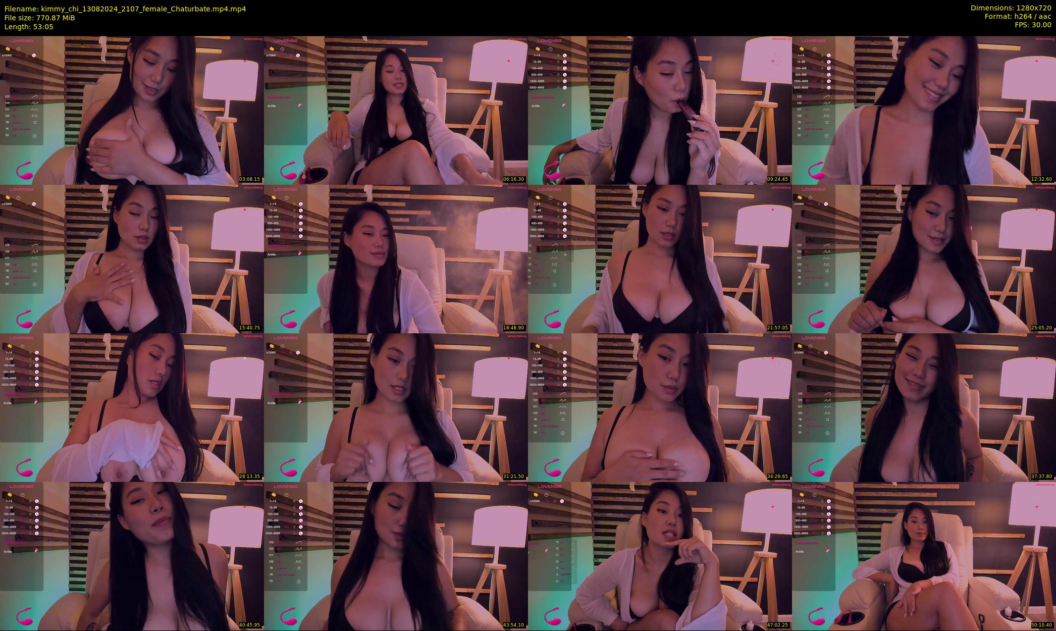 kimmy_chi — 54 minute Chaturbate female cam show recording, 720p, Aug 13, 2024