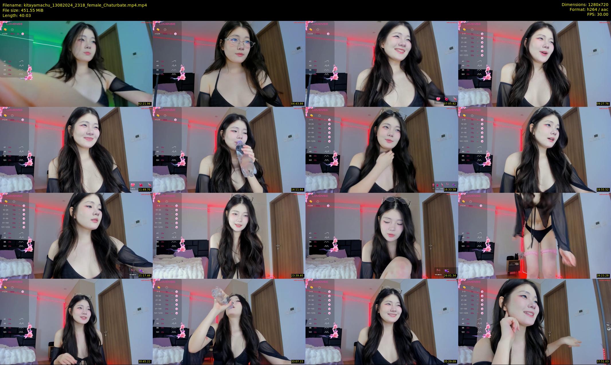 kitayamachu — 41 minute Chaturbate female cam show recording, 720p, Aug 13, 2024