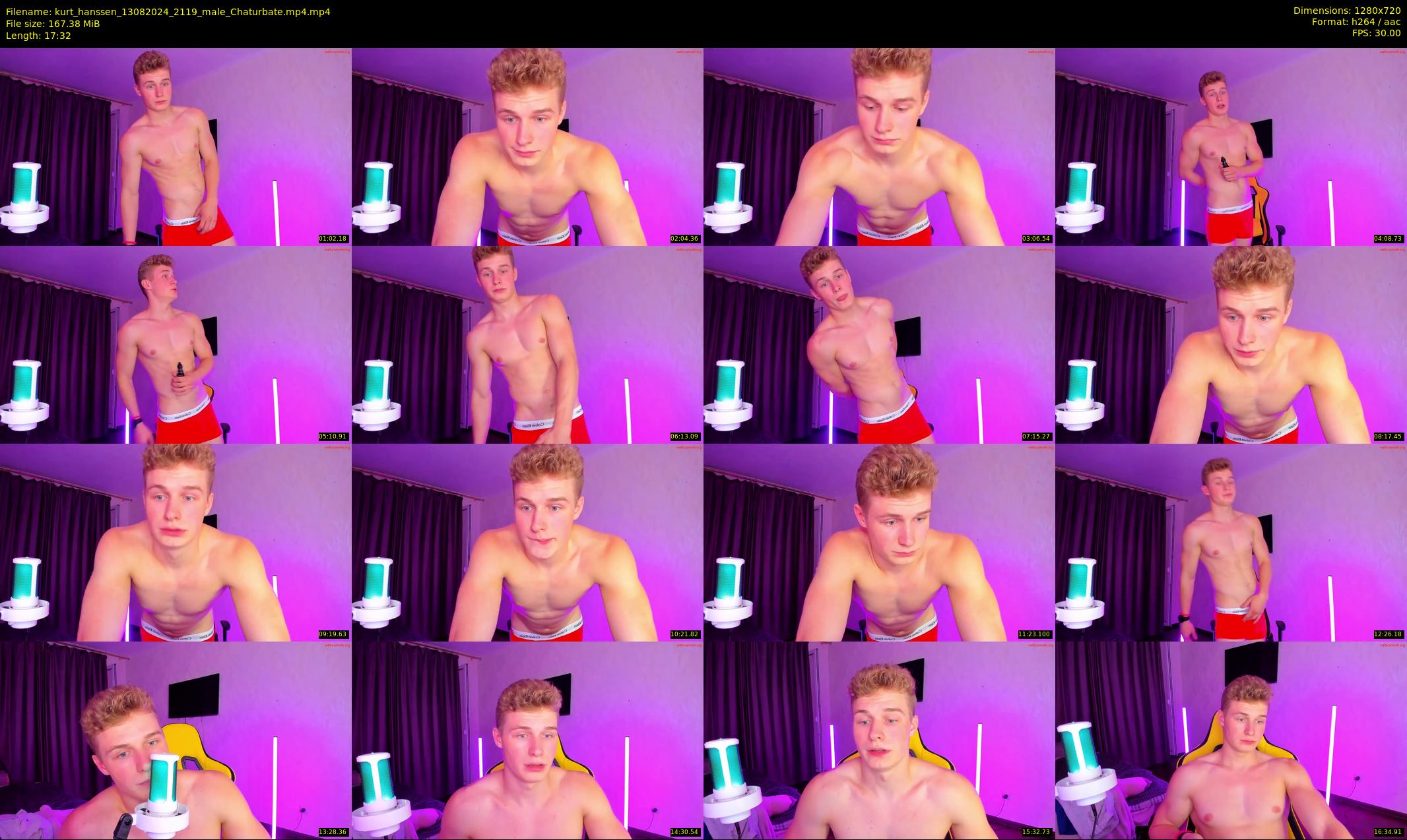 kurt_hanssen — 18 minute Chaturbate male cam show recording, 720p, Aug 13, 2024