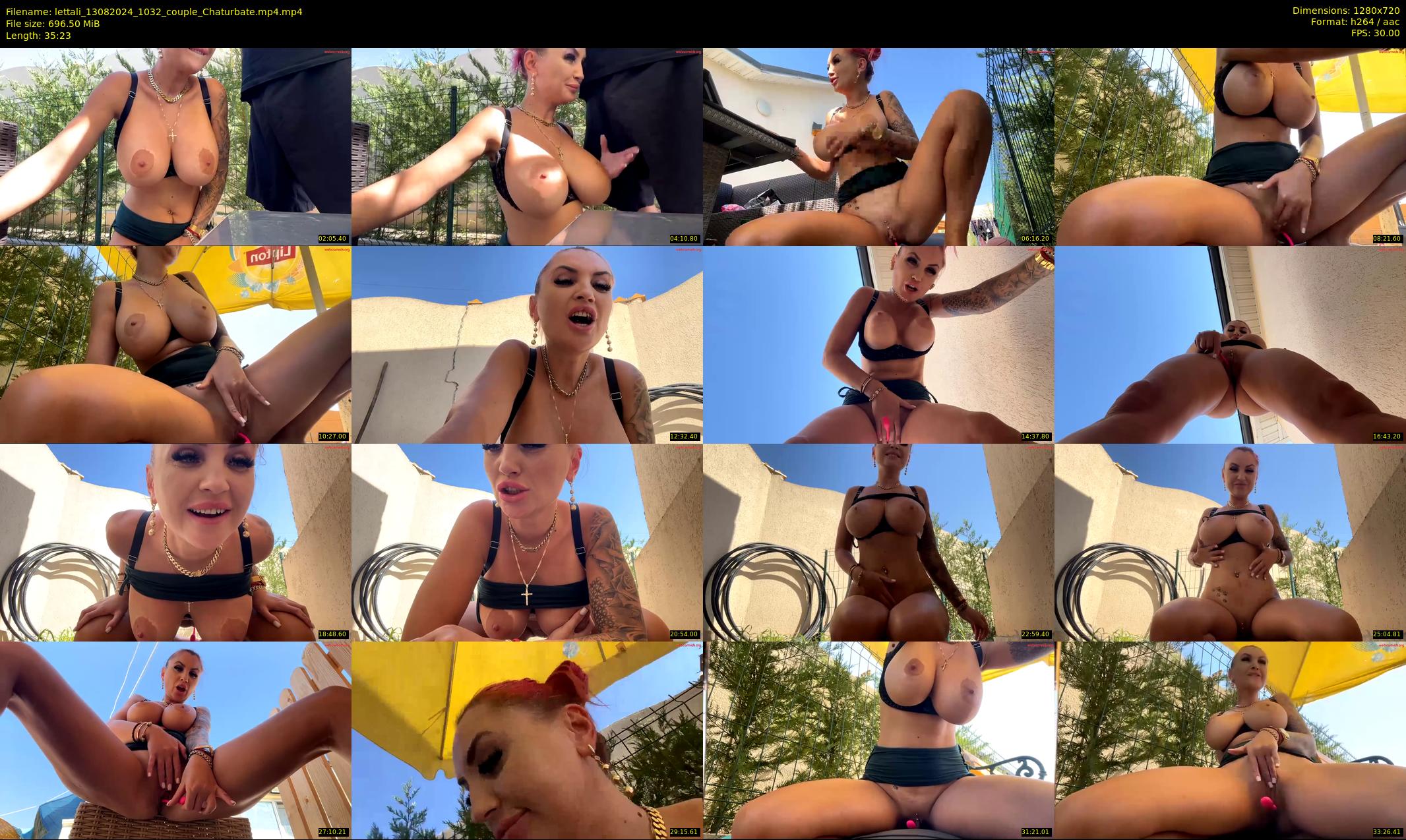 lettali — 36 minute Chaturbate female cam show recording, 720p, Aug 13, 2024