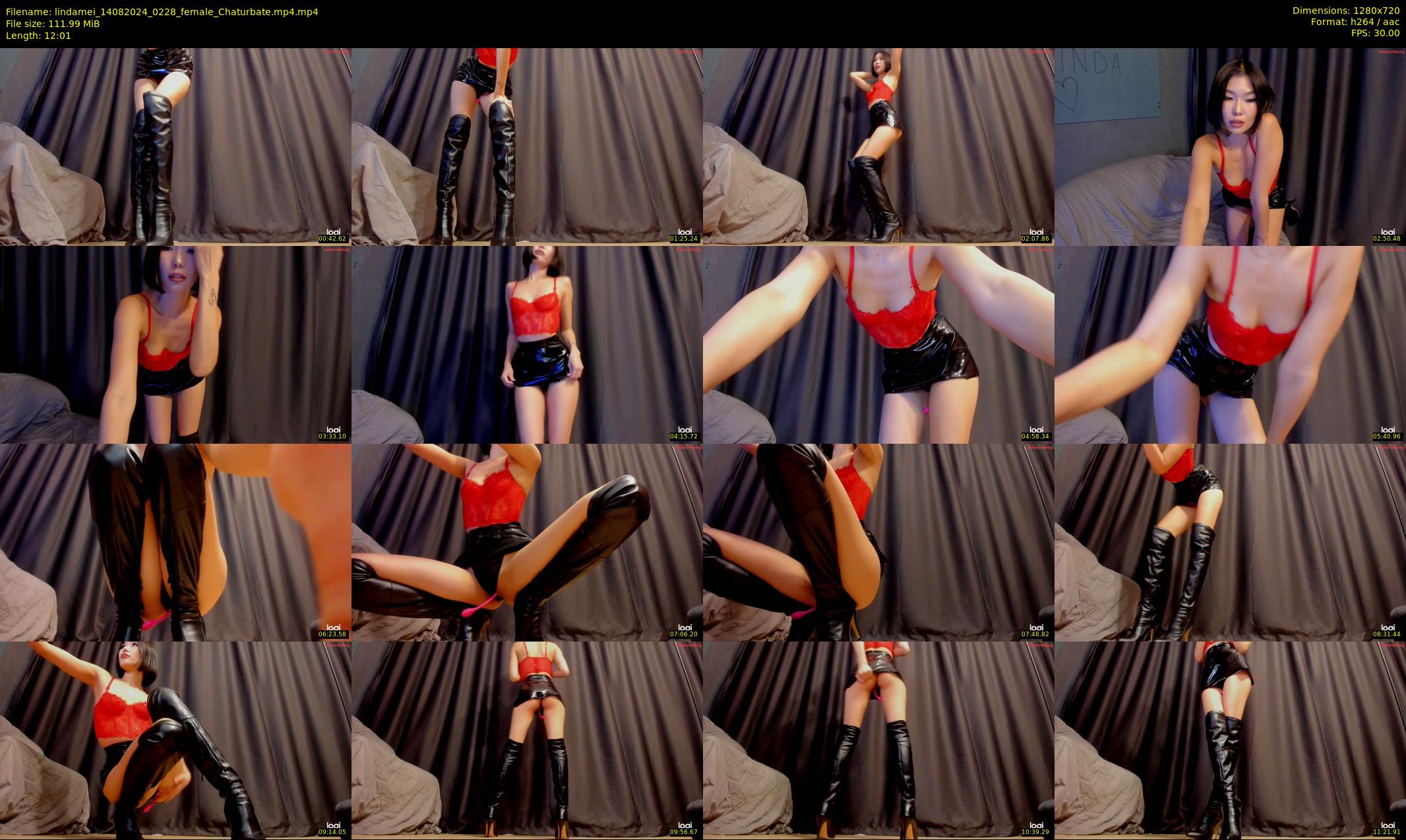 lindamei — 13 minute Chaturbate female cam show recording, 720p, Aug 14, 2024