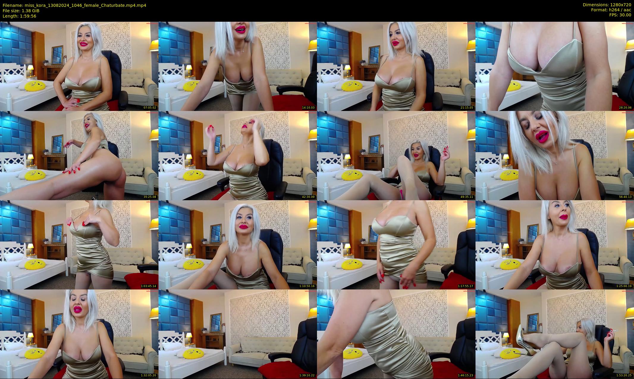 miss_kora — 120 minute Chaturbate female cam show recording, 720p, Aug 13, 2024