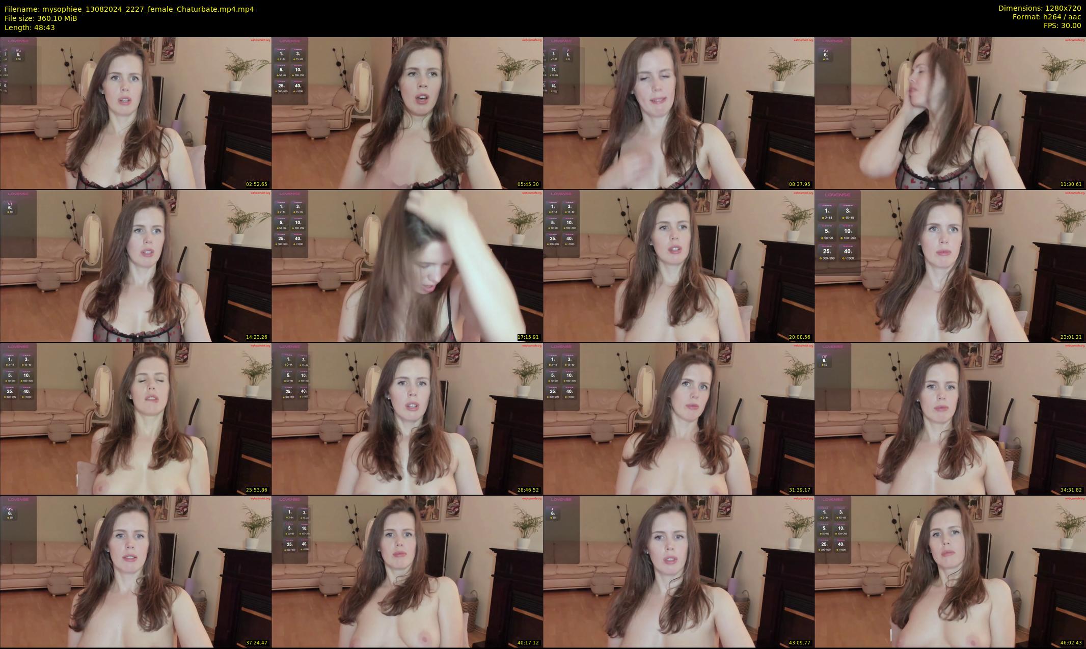 mysophiee — 49 minute Chaturbate female cam show recording, 720p, Aug 13, 2024