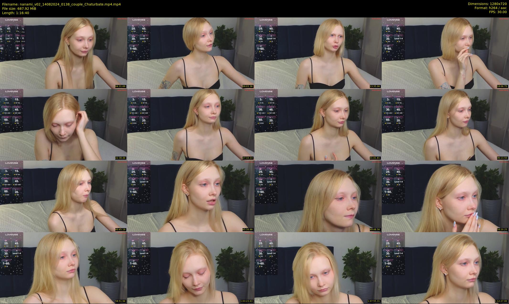 nanami_v02 — 77 minute Chaturbate couple cam show recording, 720p, Aug 14, 2024