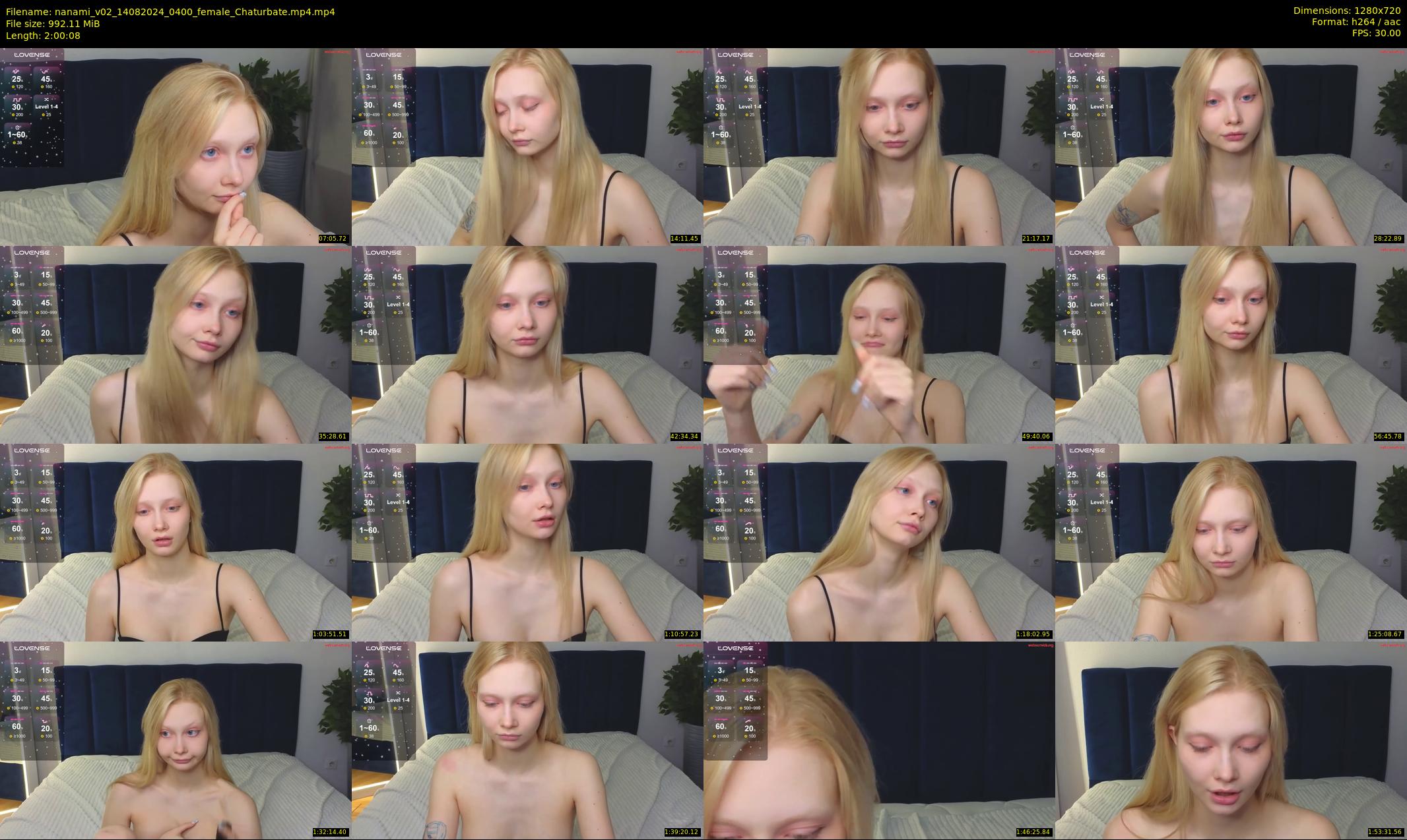 nanami_v02 — 121 minute Chaturbate couple cam show recording, 720p, Aug 14, 2024