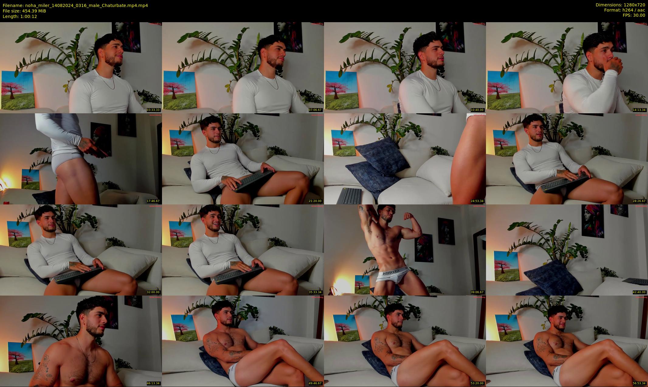 noha_miler — 61 minute Chaturbate male cam show recording, 720p, Aug 14, 2024